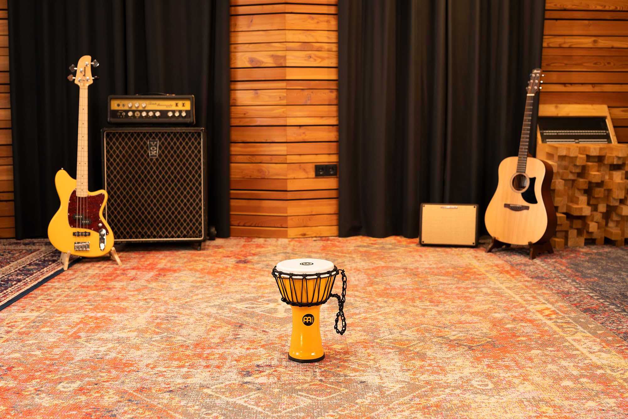 Meinl JRD-Y Jr. Djembe 7" (Yellow) - Djembe
