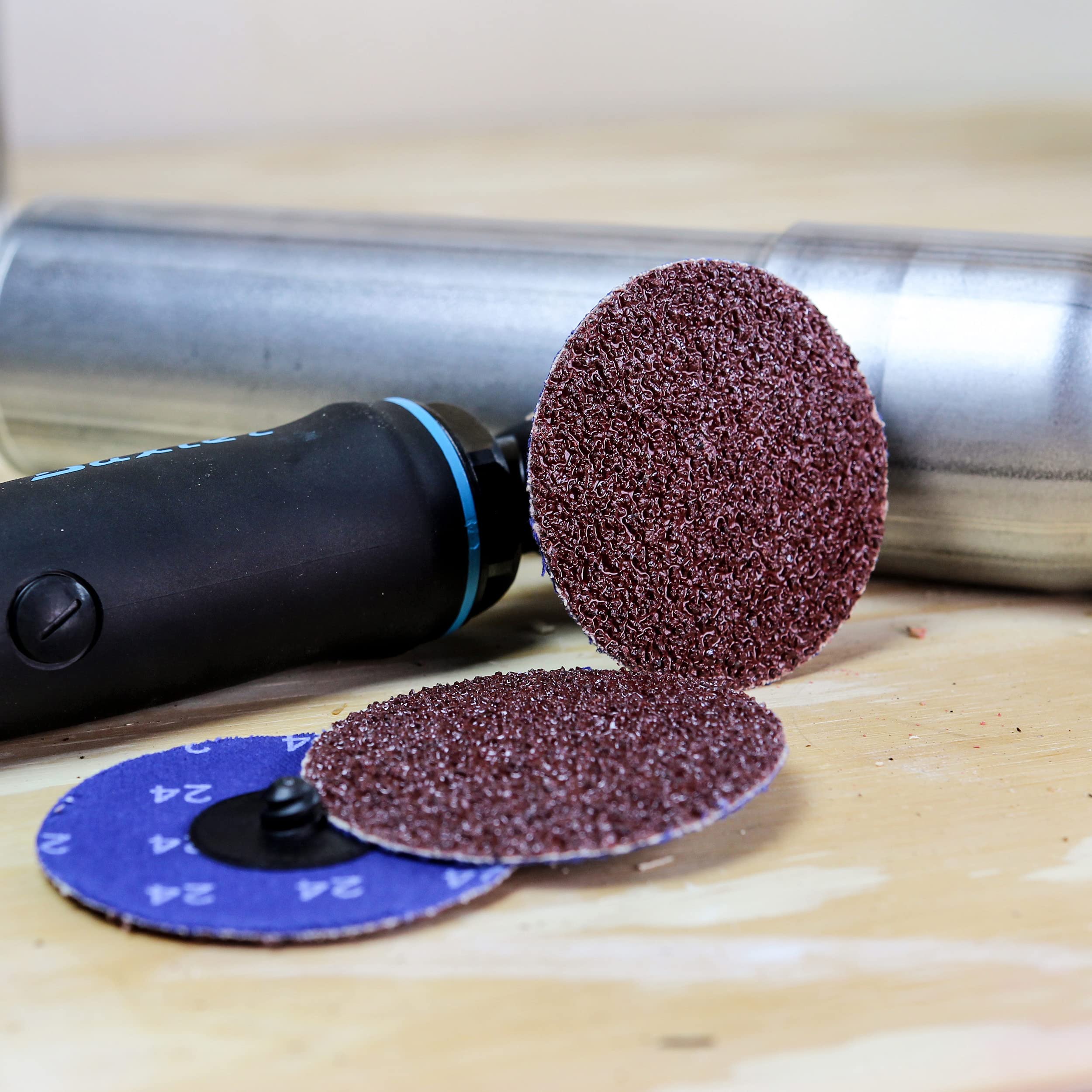 ABN Aluminum Oxide Sanding Discs - 25 Pack, 3" -6