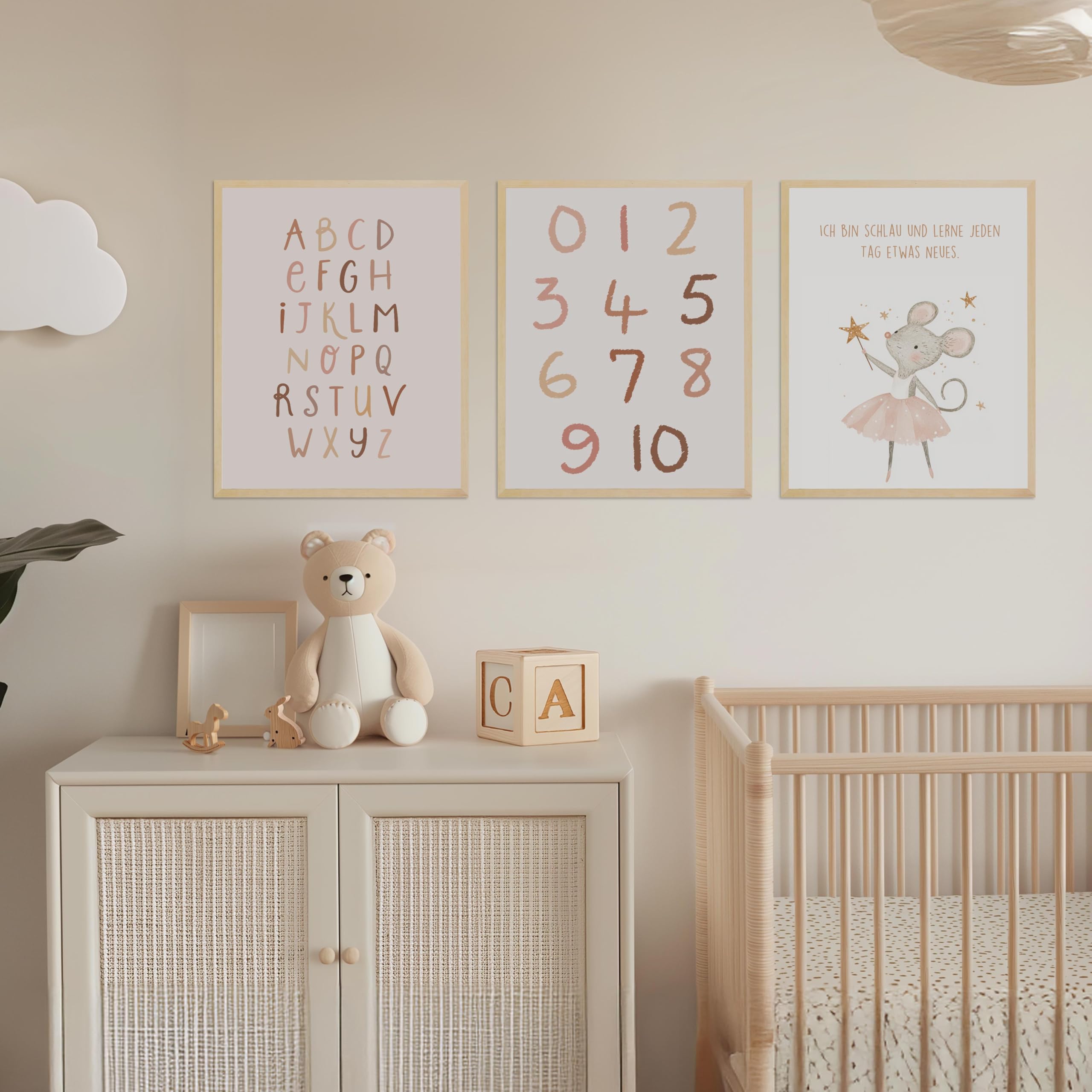 Kidsmood, Affirmation Poster for Children's Room, Encouraging Pictures for Children's Room Girls & Boys, Baby Room Decoration - Image 2