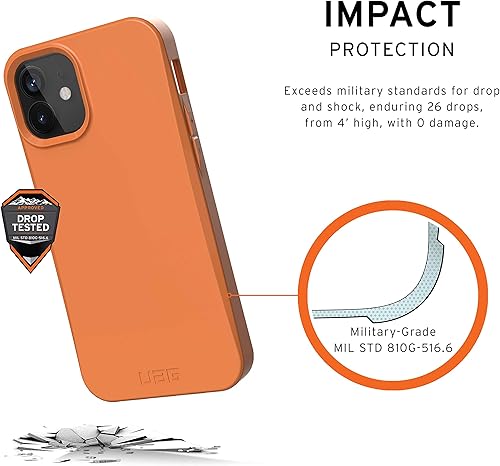 Miniatura 2 de URBAN ARMOR GEAR UAG-IPH20SO-OR Shockproof Case for iPhone 12 Mini (5.4) 2020, Orange