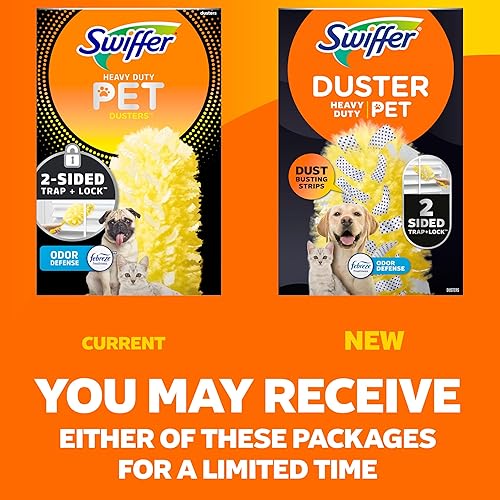 Miniatura 16 de Swiffer Recambios para plumeros resistentes para mascotas, plumeros multisuperficie 360 con protección contra olores Febreze, 11