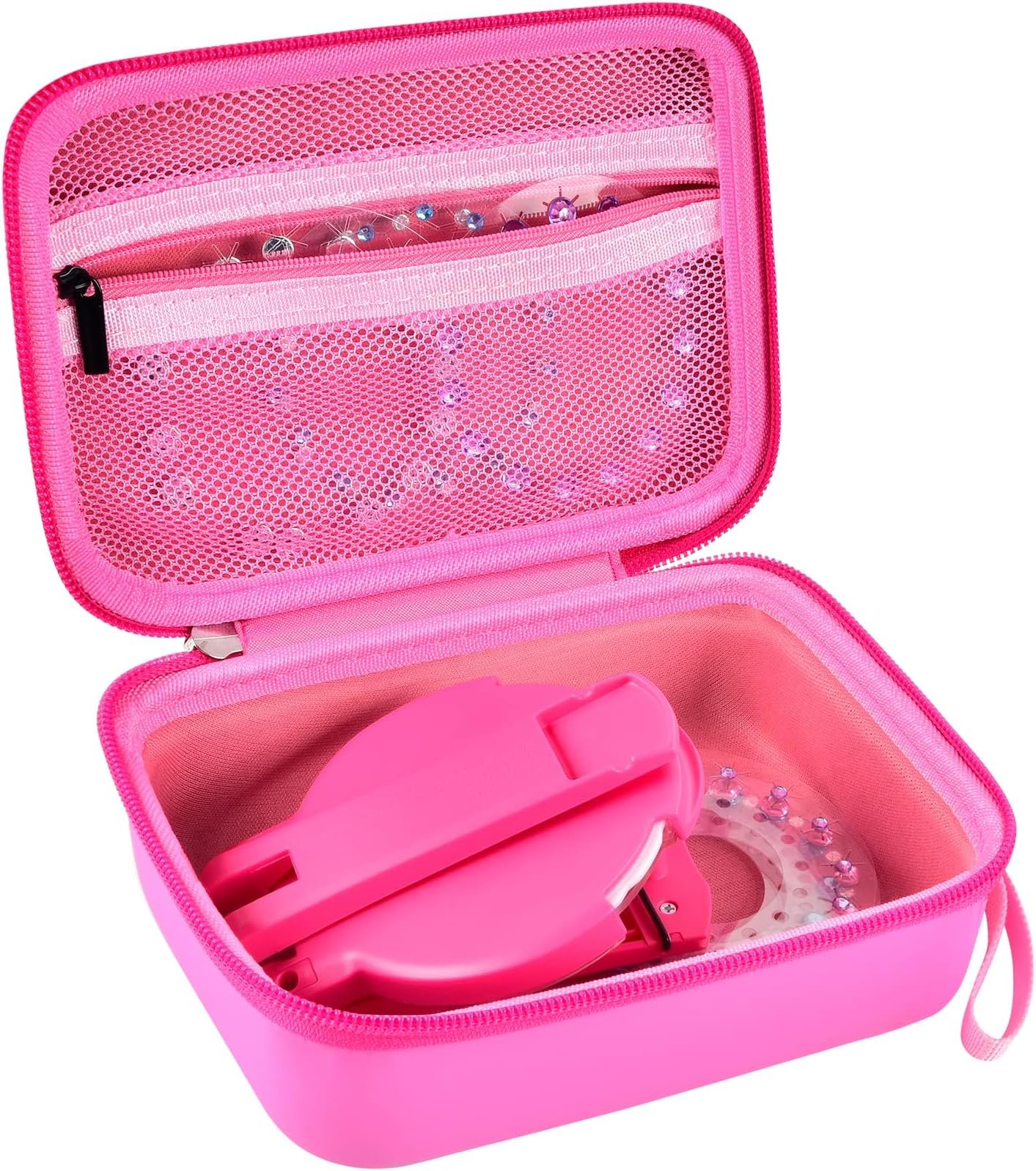Case Compatible for Blinger Deluxe Set, Radiance Collection,Carrying Storage Holds Glam Styling Tool Gems - Load, Click, Bling! Hair, Fashion, Anything(Box Only)