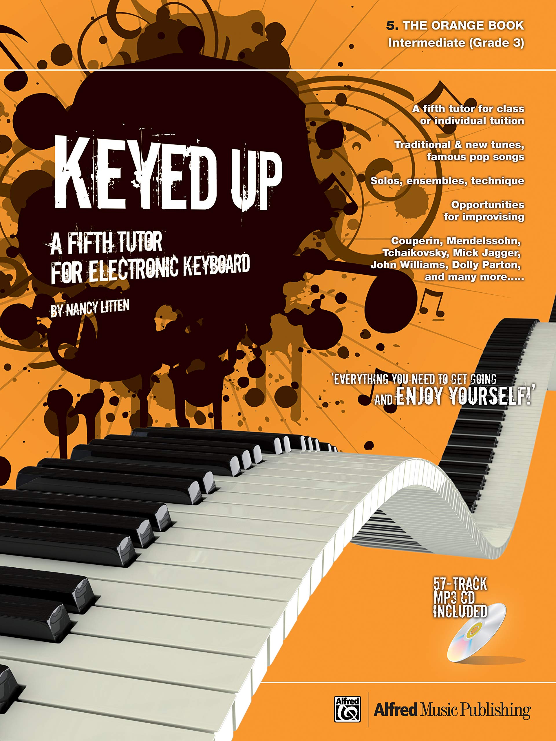 Keyed Up -- The Orange Book: A Fifth Tutor for Electronic Keyboard, Book & CD