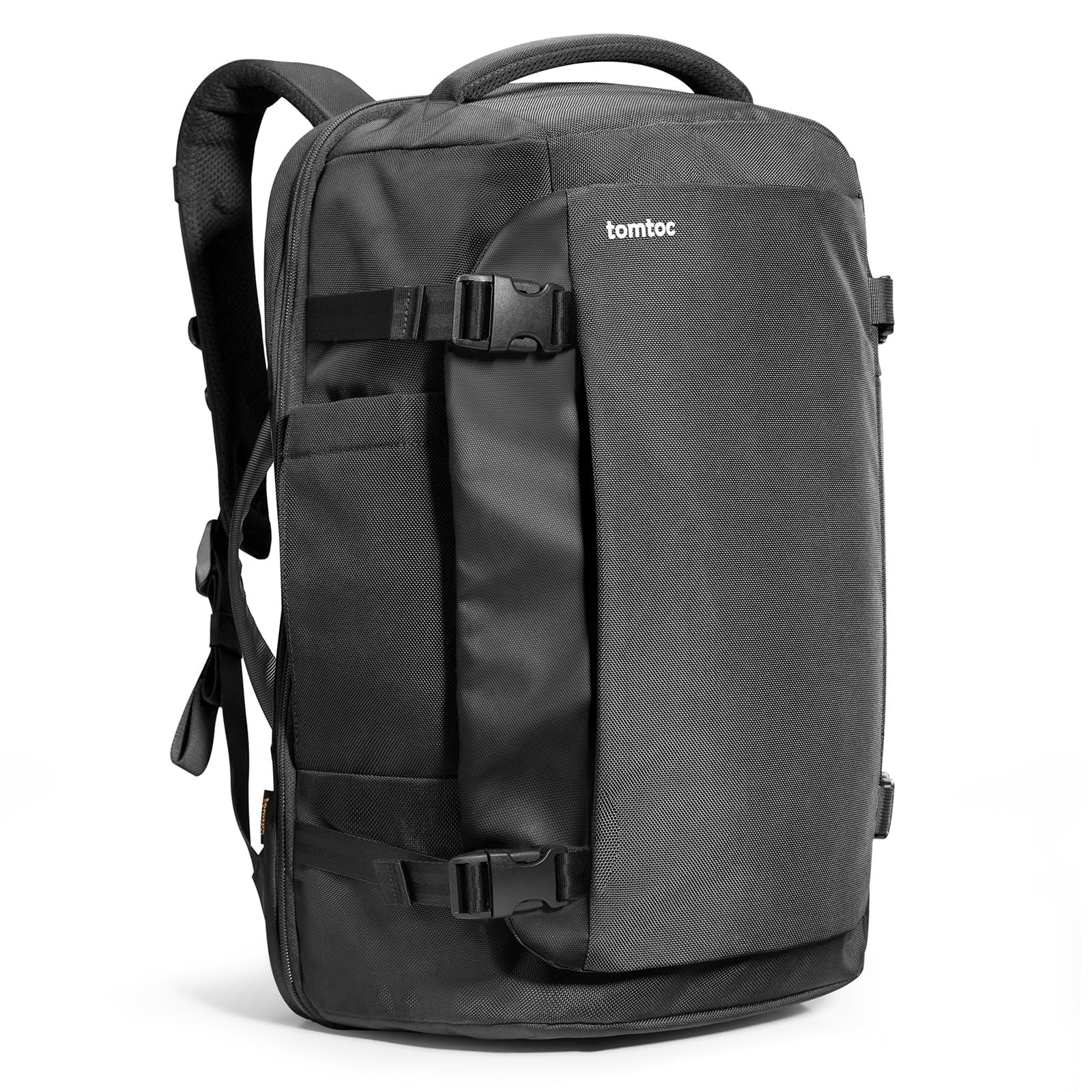 tomtoc Sac à Dos de Voyage 40L, Bagages à Main pour les Affaires de Week-end, Compatible TSA, Approuvé pour les Vols, Léger Résistants à l'Eau pour Ordinateur Portable 15,6-17,3 pouces