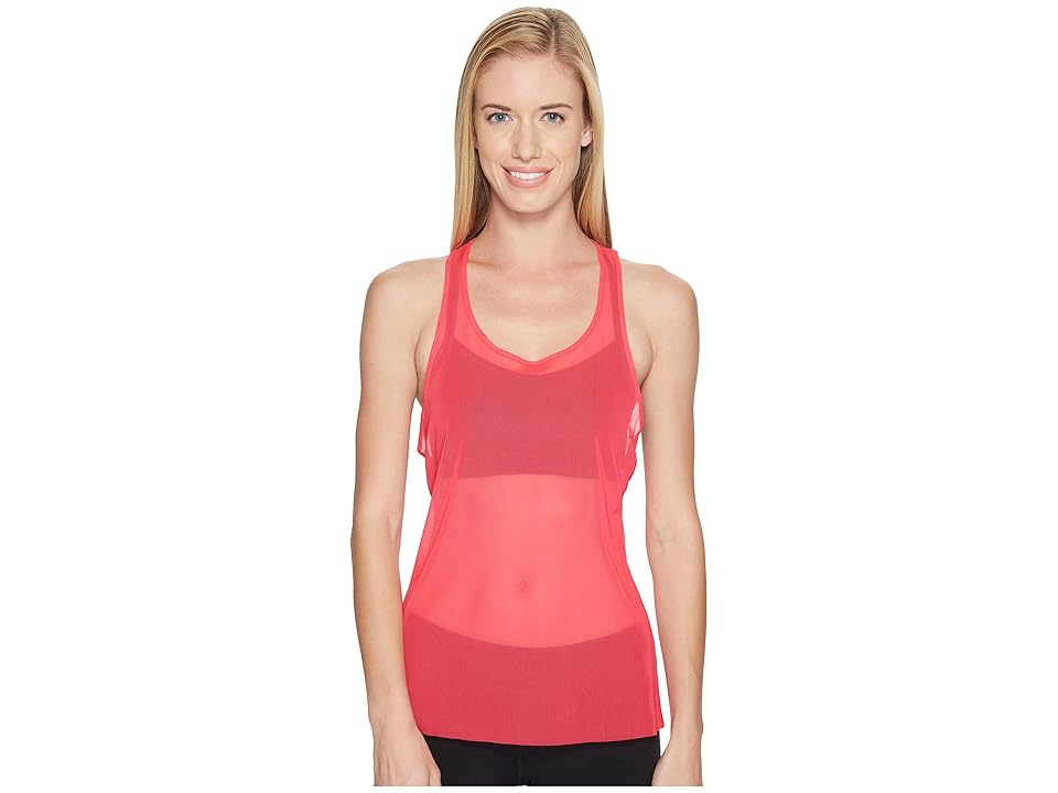 

New Balance Mesh Tank Top (Pomegranate) Women's Sleeveless
