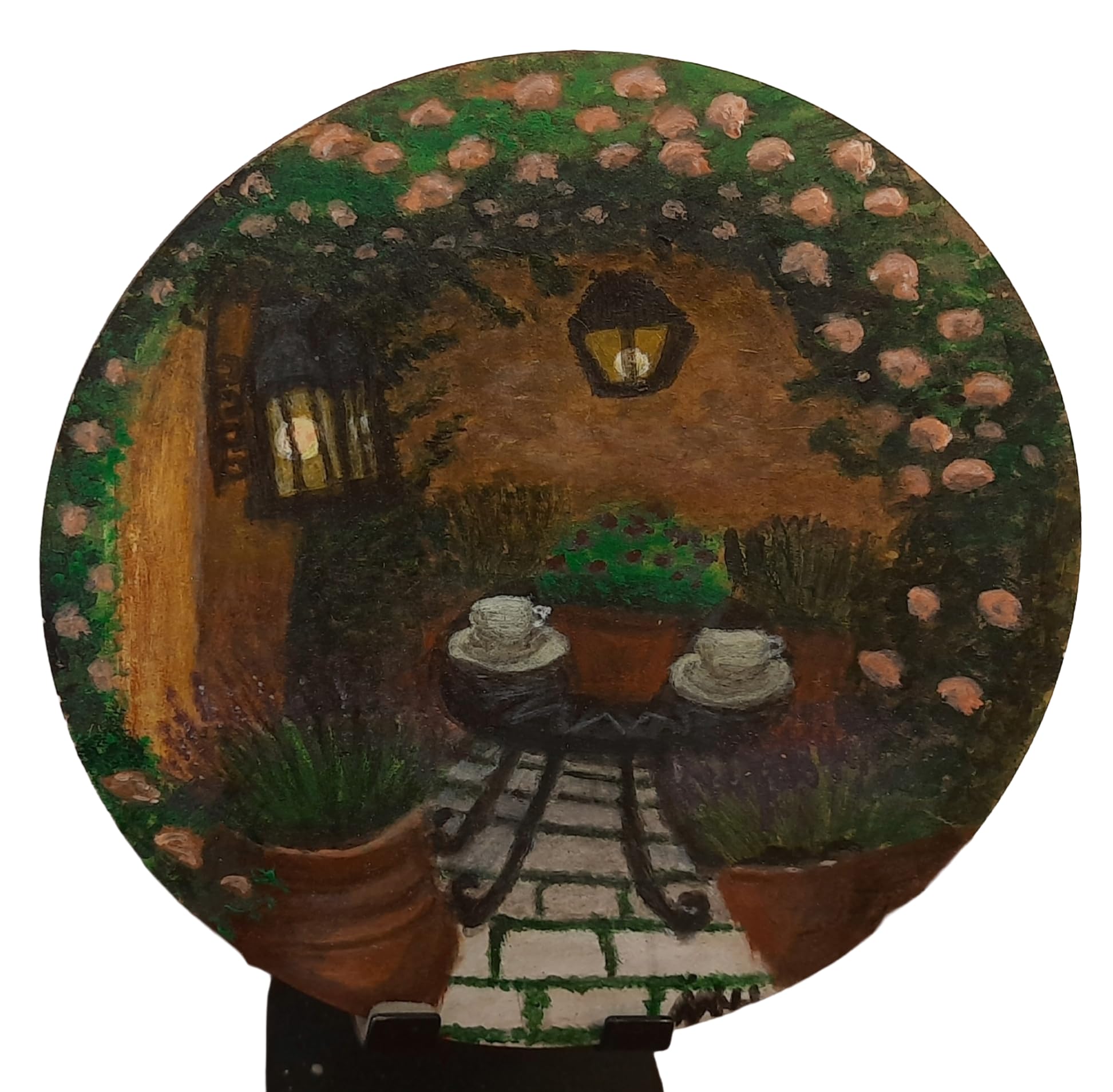 Tea table&ambience handpainting | Affordable hand paintings-image-39