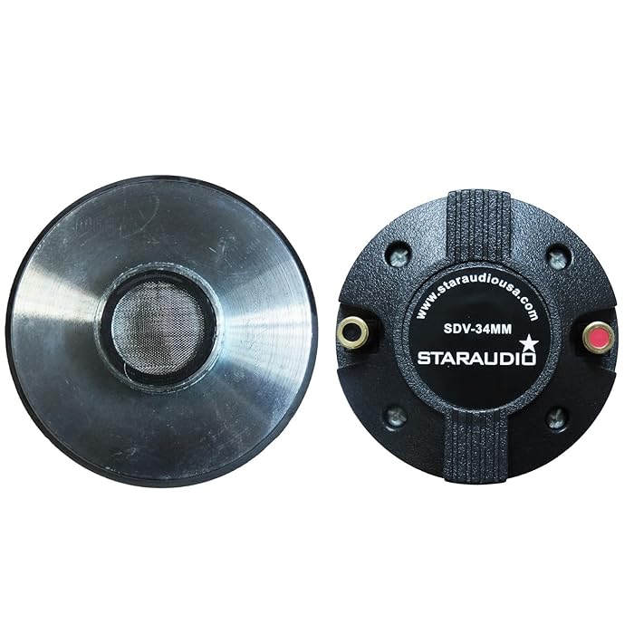 Buy STARAUDIO Professional 34MM 8Ohms Titanium Driver Tweeter of