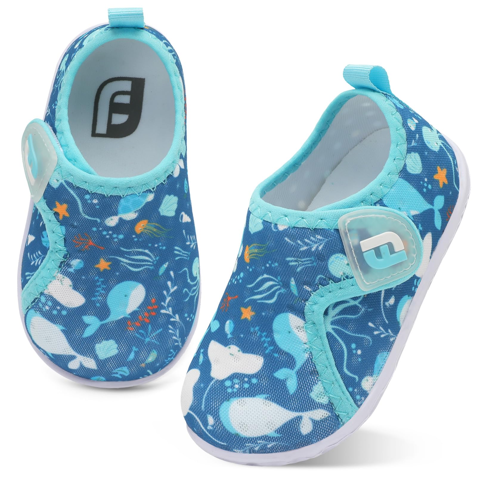 JOINFREE Baby Toddler Water Shoes Boys Girls Sandals Barefoot Kids Breathable Sneakers Shoes for Walking Running