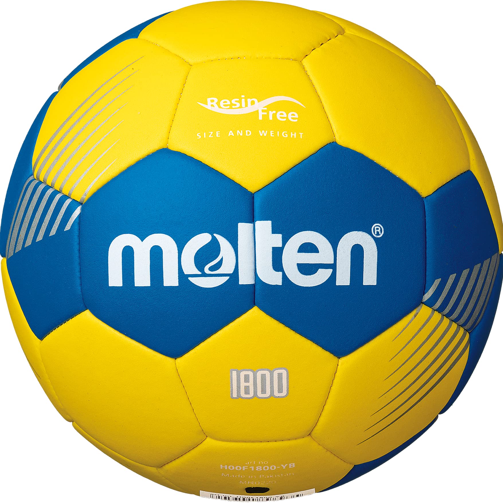 Molten HF1800 Piłka ręczna Yellow/Blue 00