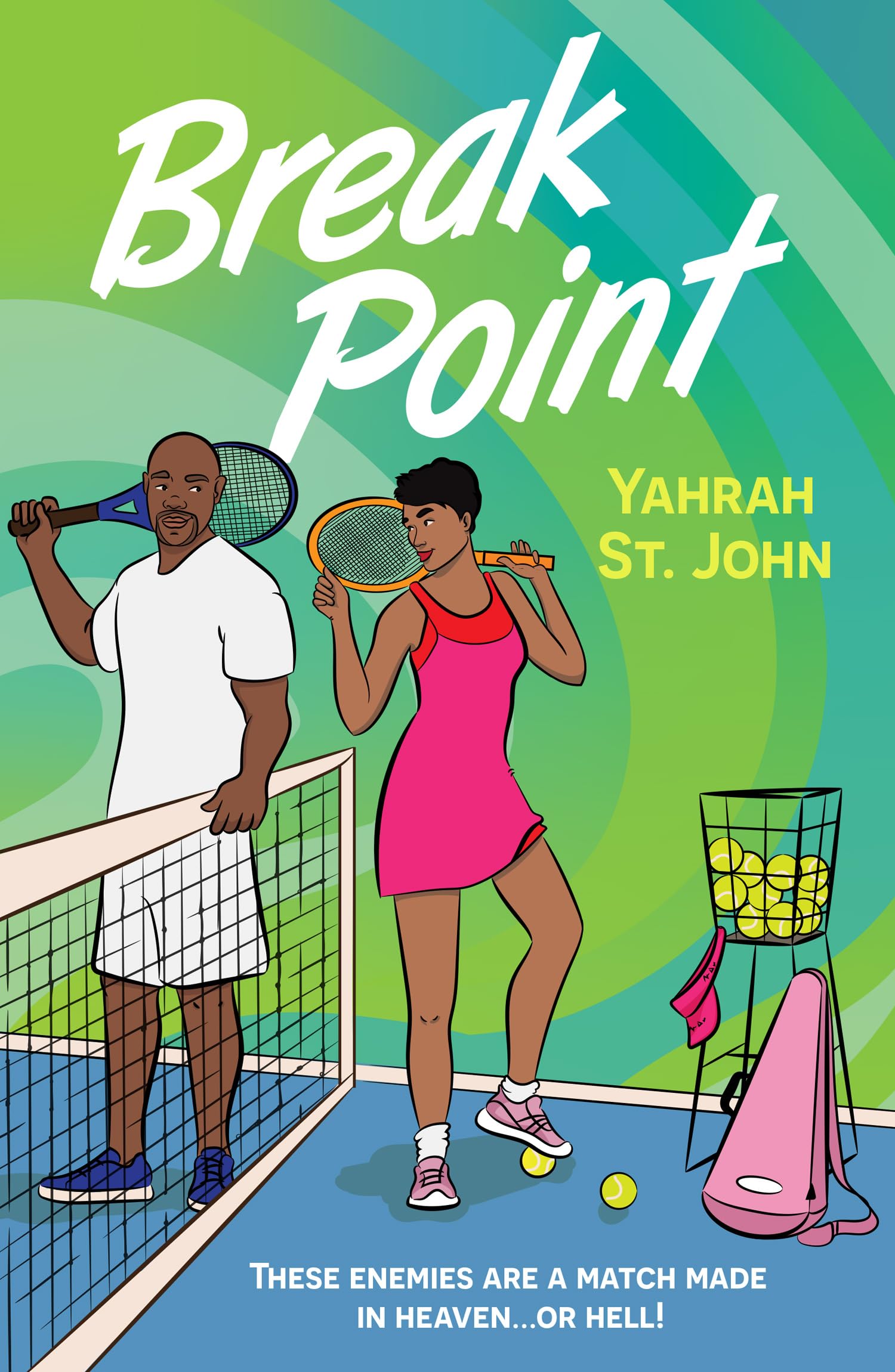 Break Point: Your next favourite spicy enemies to lovers tennis sports romance in 2025! Perfect for fans of Challengers: Book 6 (Six Gems)