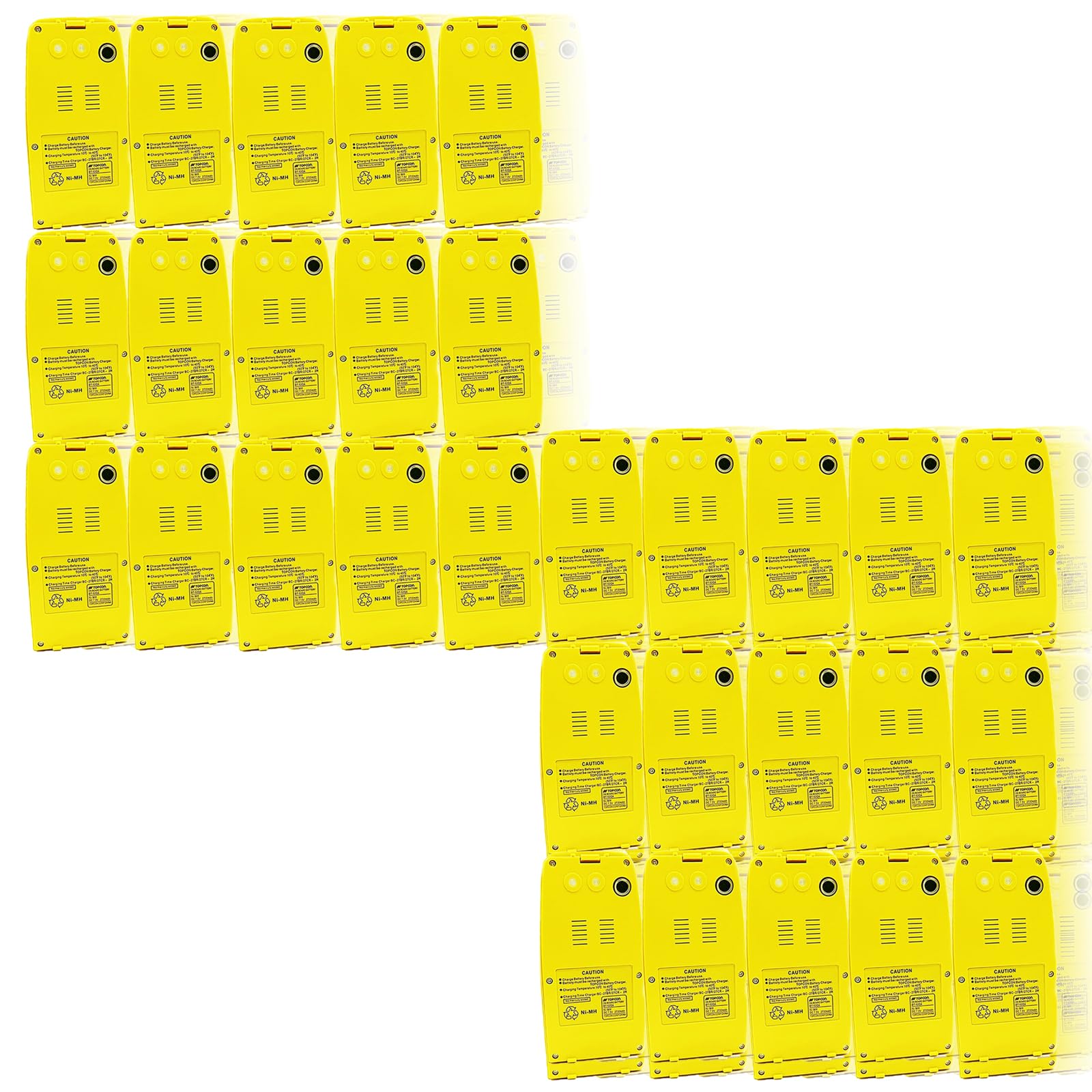30-Pack BT-52QA 7 2V 2700mAh NiMH Battery for Topcon Total Station 3-Pin GTS GPT Series Measurements