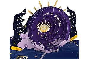 Lovepop Magical Birthday Pop Up Card - Spellbinding Witchcraft 3D Greeting Card Gift for Occasions