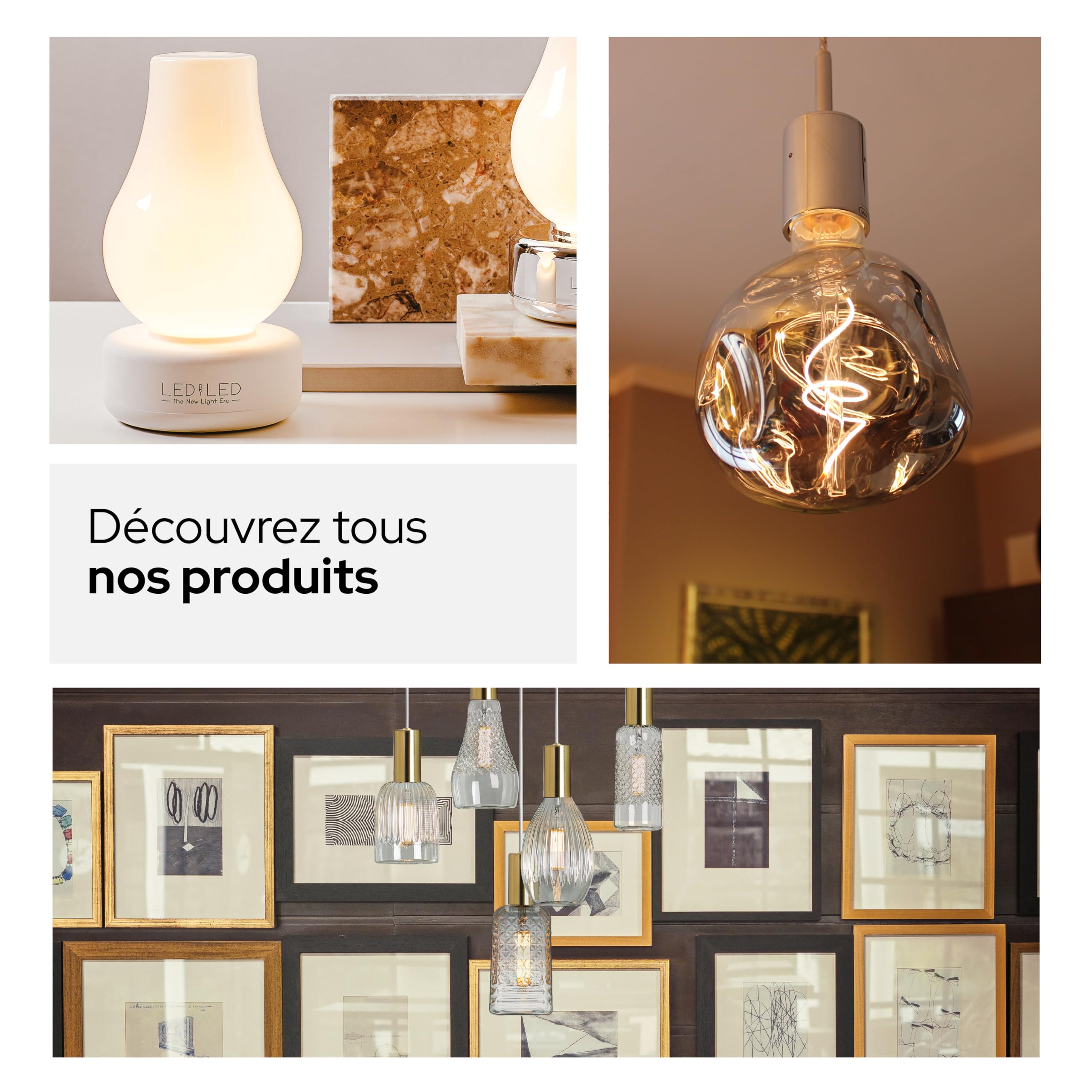 Ampoule goutte miroir 4W équivalente à 40W, E14, verre miroir transparent argenté, 2700K lumière chaude, filament LED droit, 780 lumens, lot de 10 pièces