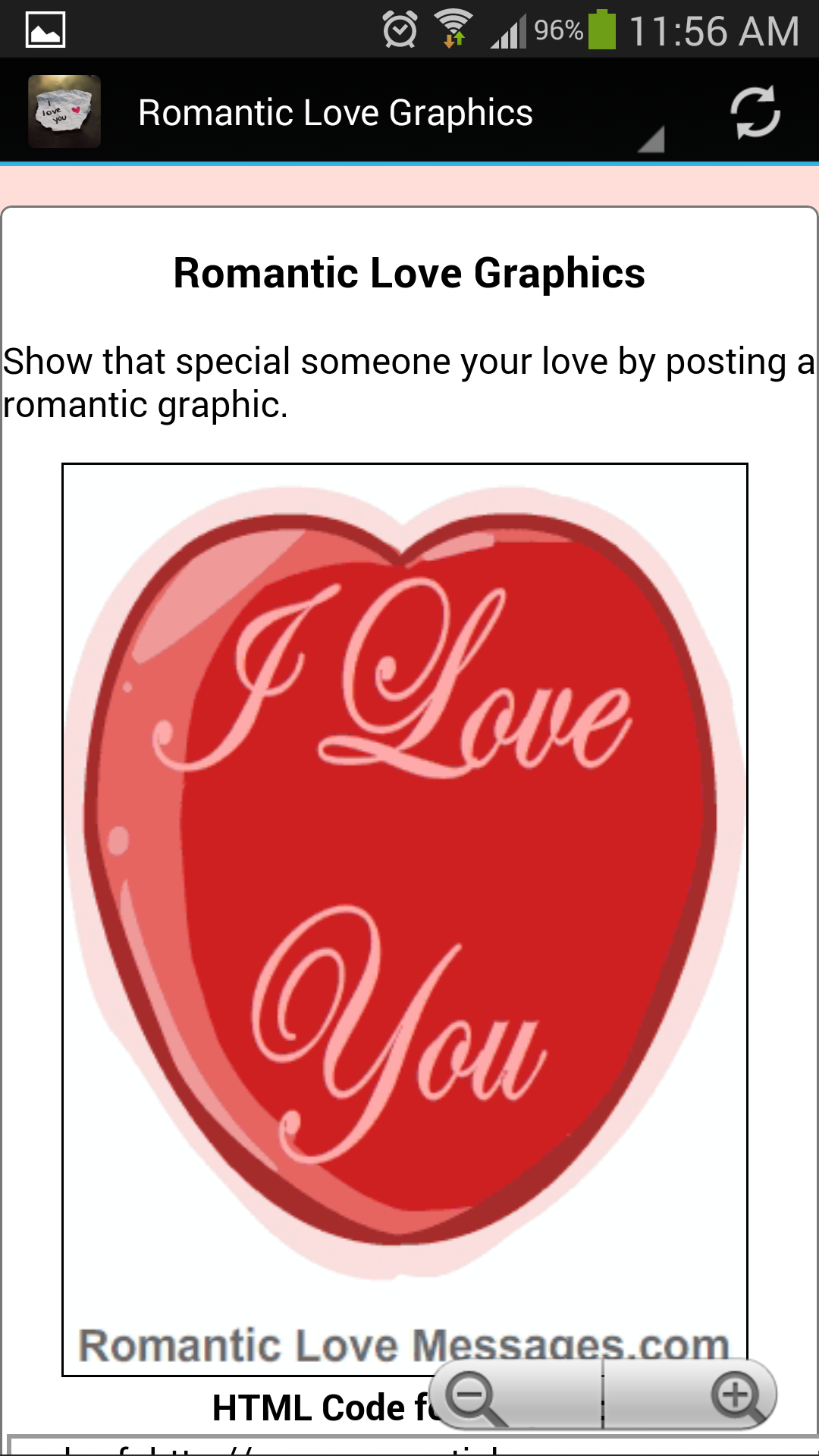 Love Messages App on Amazon Appstore