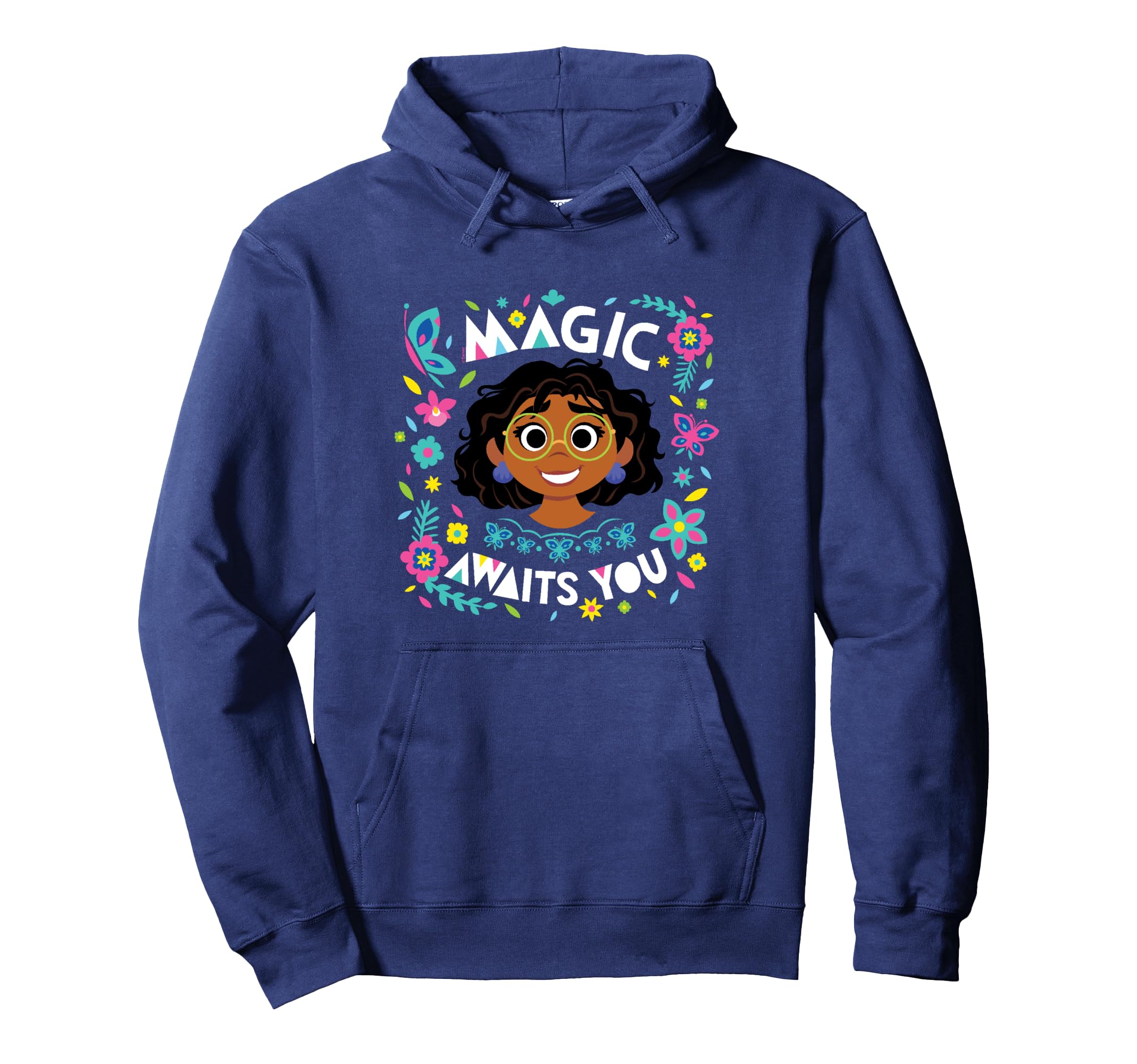 Sweat à capuche Encanto Mirabel Magic Awaits pull Disney enfant vêtement chaud violet