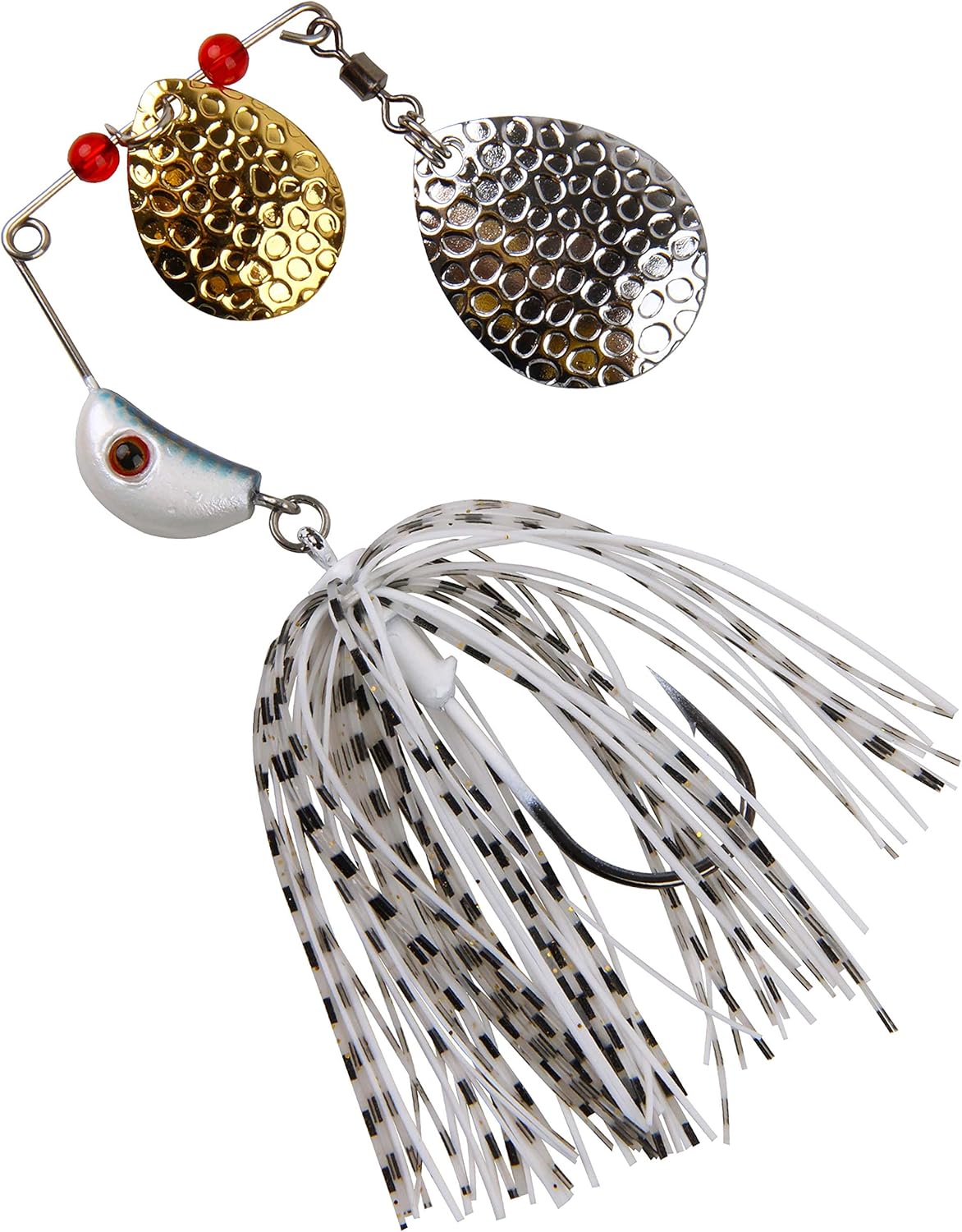 Spinnerbait Bass Fishing Lures Kit, 3/4oz Spinner Baits with Colorado Blades Multicolor Hard Metal Buzzbait Swimbait Jigs for Trout Walleye Pike Salmon Freshwater Saltwater Fishing : Sports & Outdoors