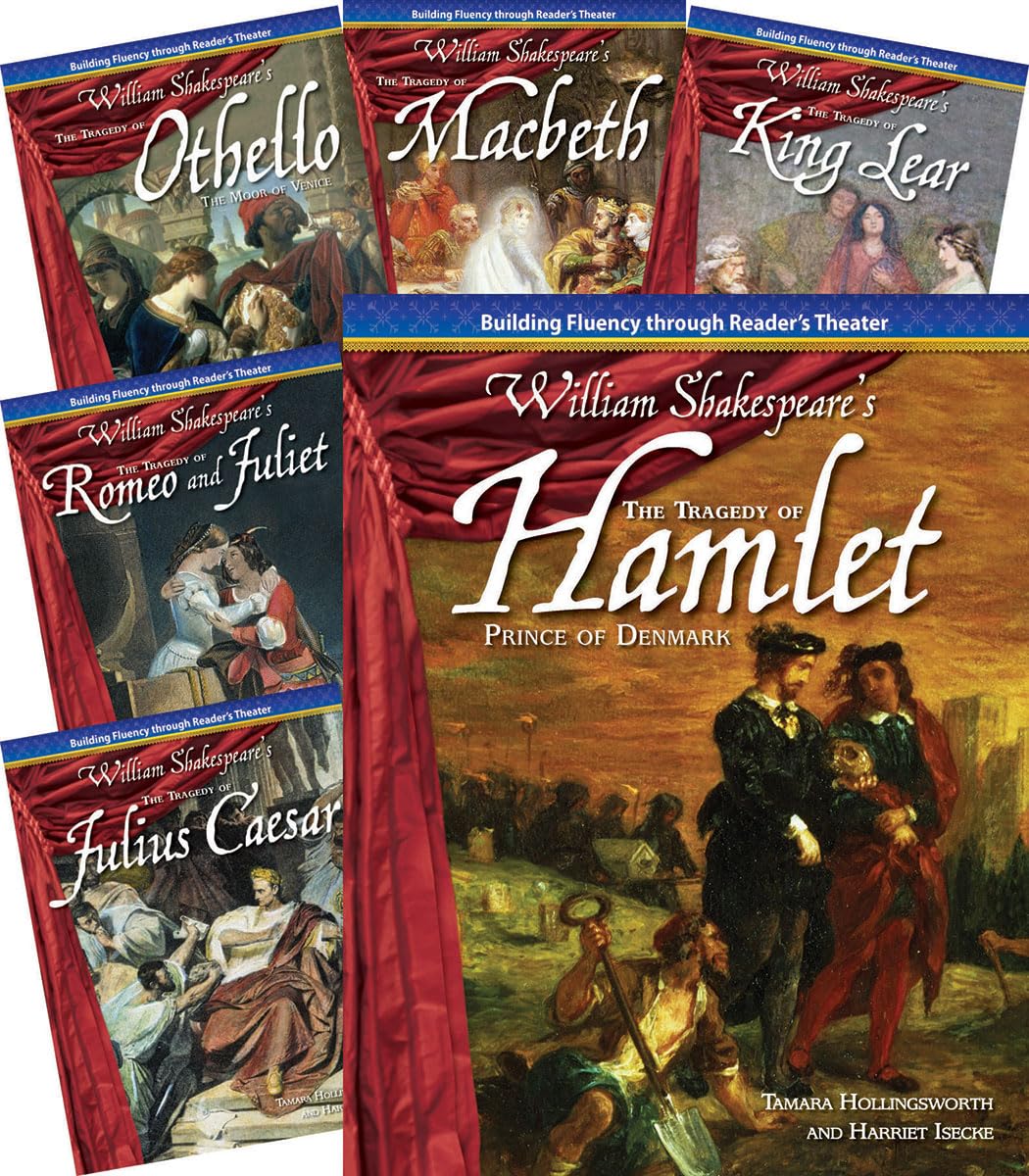 Amazon.com: Reader's Theater: Shakespearean Tragedies 6-Book Set ...
