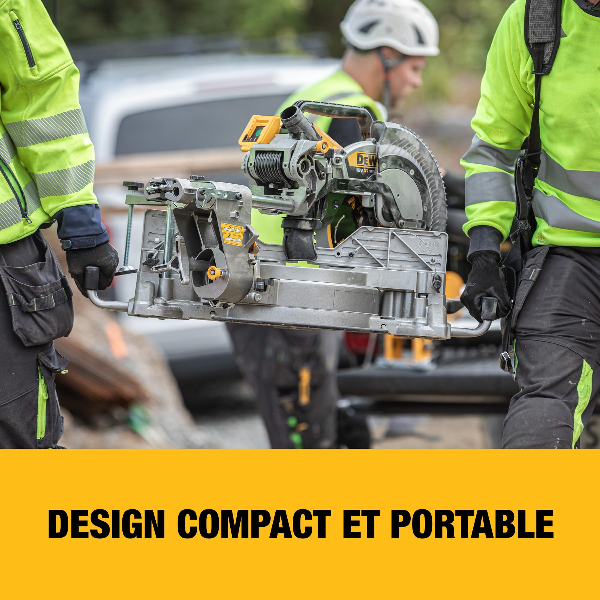DEWALT Scie à onglet 18V XR 305mm, outil seulement, DCS782N-XJ