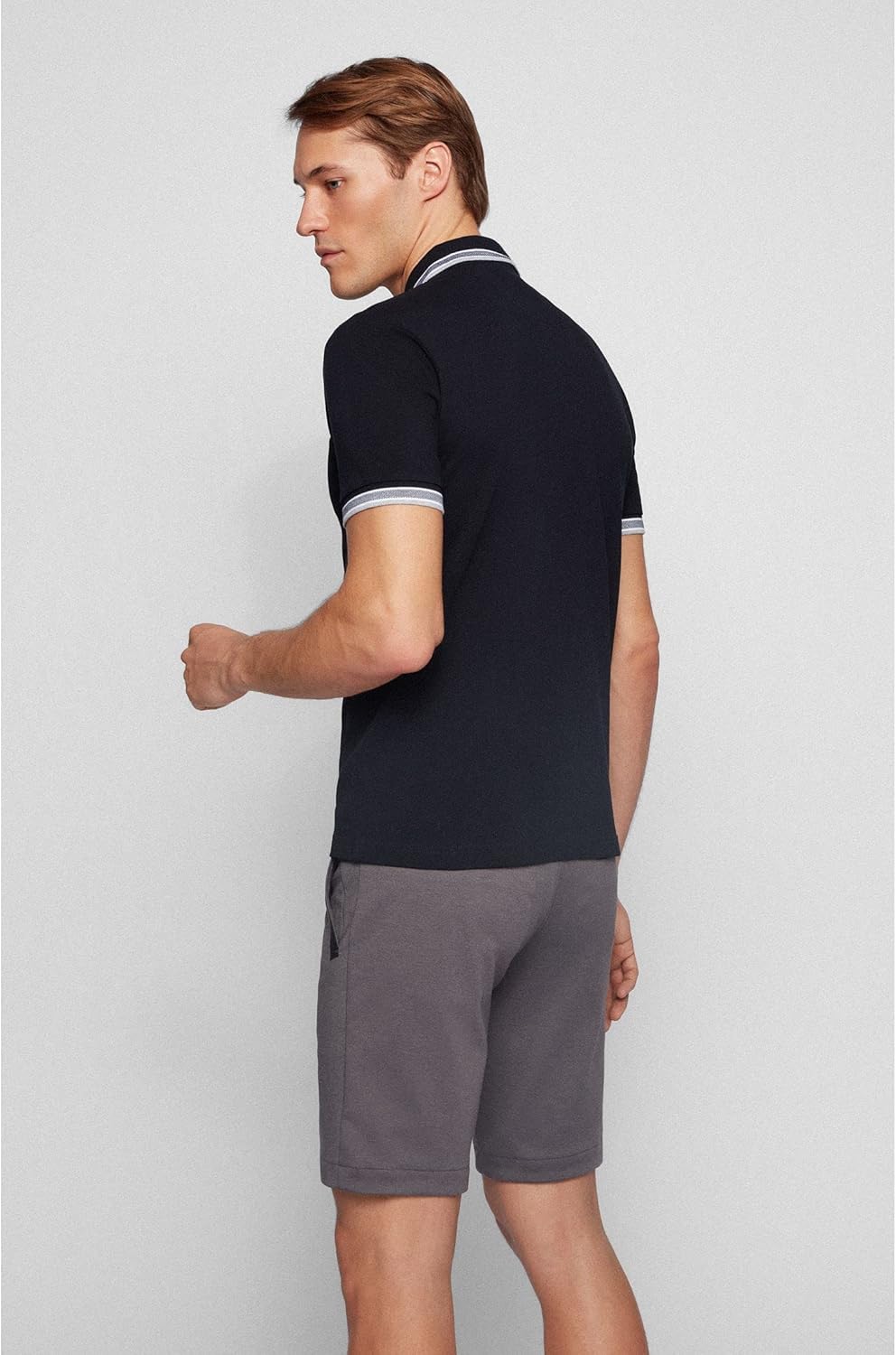 BOSS Mens Paddy Short Sleeve Polo Shirt - Image 4