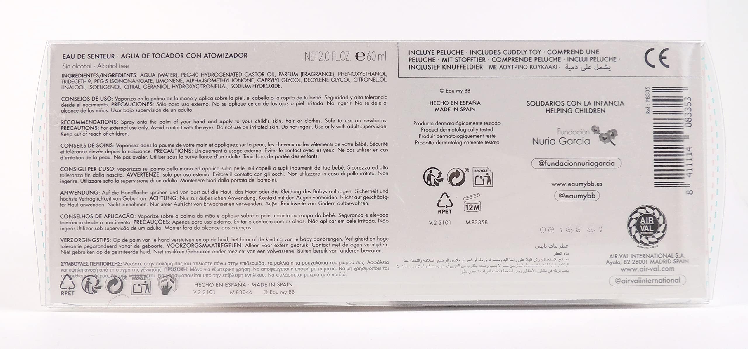 Eau My Bb Canastilla Eds 60MlPeluche Osito per chi cerca qualità e praticità, per uso pratico e risultati affidabili, 60ml