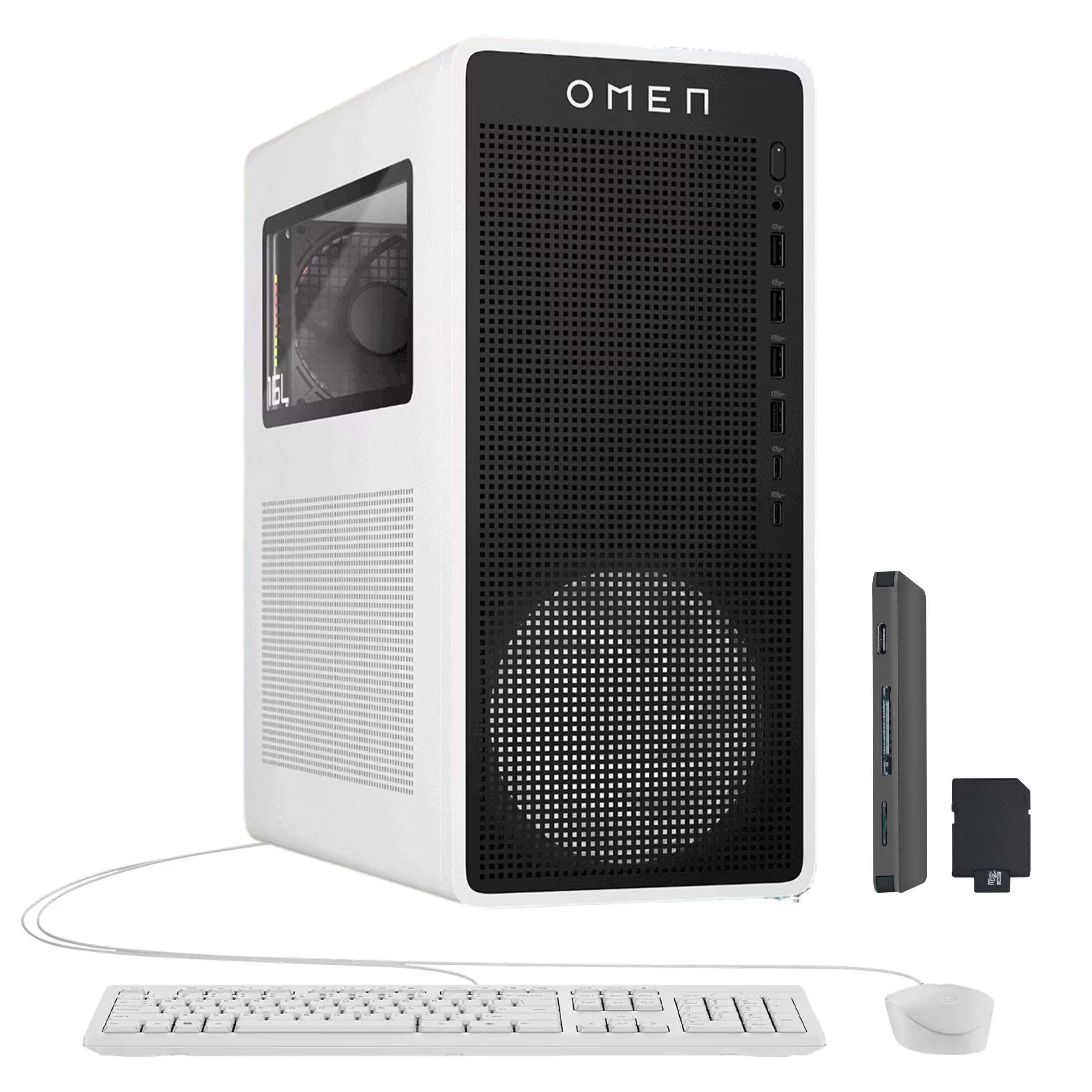 Amazon.com: HP Omen 16L Gaming Desktop, AMD Ryzen 7 8700F, NVIDIA