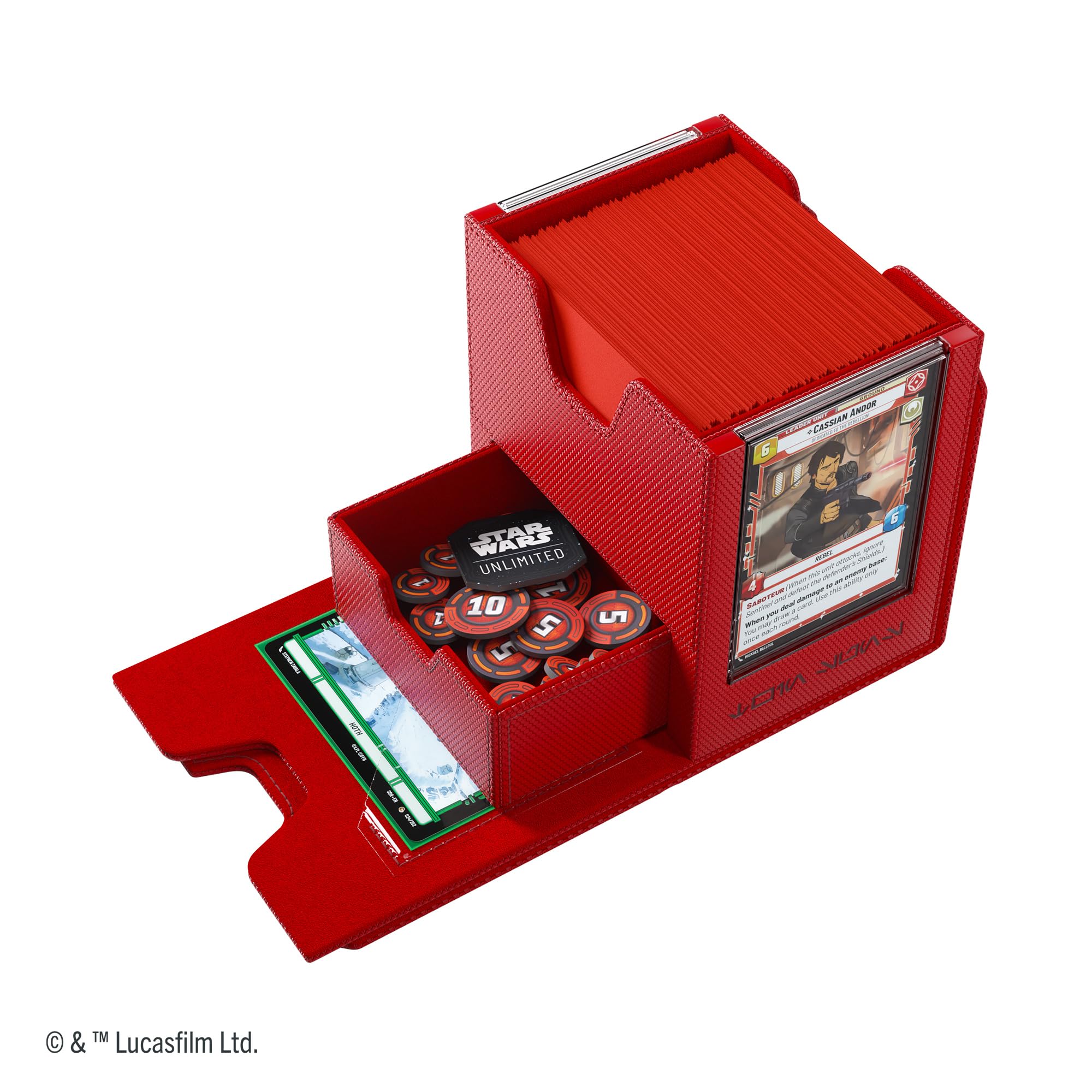 Star Wars Unlimited Double Deck Pod Red The Player's Choice