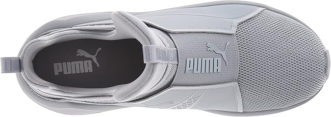 puma fierce shine trainer sneaker - black