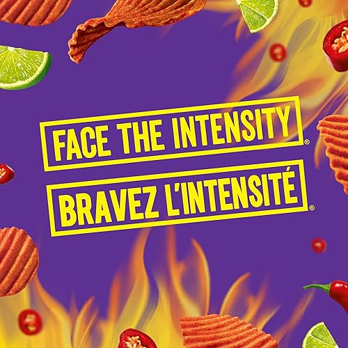 Miniatura 4 de Takis Waves Fuego - Patatas fritas onduladas con chile picante y lima de corte grueso papas fritas extra onduladas 670oz