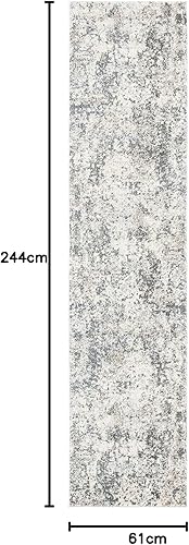 Miniatura 9 de SAFAVIEH Madison Collection - Alfombra extragrande de 12 x 15 pies, color gris y beige, diseño abstracto moderno, no desprende pelusa y de fácil