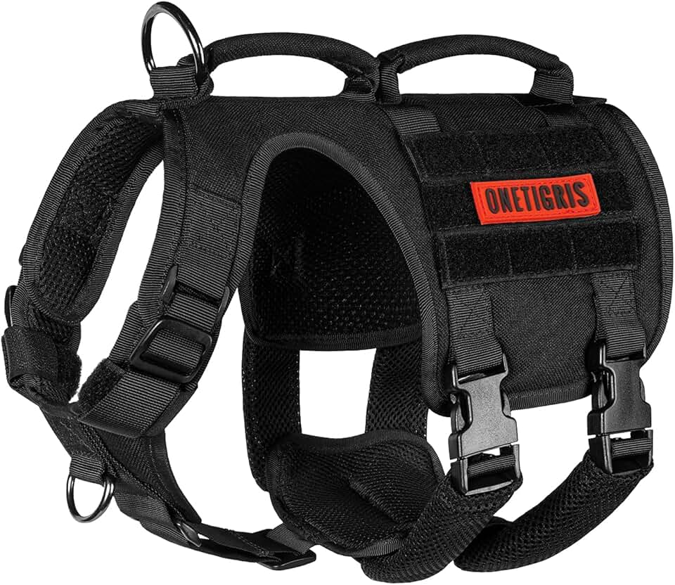 Service Dog Mobility Vest with Handle