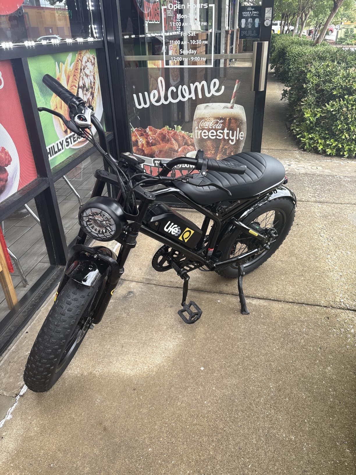 Electric Bike for Adults-1500W Peak Motor 20" Fat Tires 28MPH(Unlock to 35MPH) EBike Moped, 624-1248Wh Removable Battery Bicycle, with Dual Suspension & Brakes Motorcycle, 7-Speed,Spark photo review