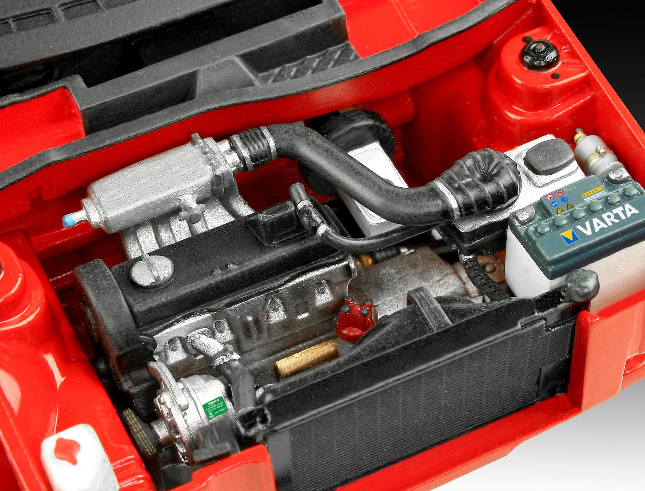 Revell Set de regalo 05623 50 años del VW Golf 1 GTI escala 1:24 kit de modelo de plástico sin construir con accesorios