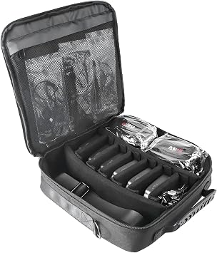 MIMIRACLE Referee Headset Organizer Bag - Fits 3-6 Pack F6/V4/V6/FBIM Electronics - Ideal Carrying Case for Communication Gear - Soccer Referee Essentials Waterproof and Dustproof