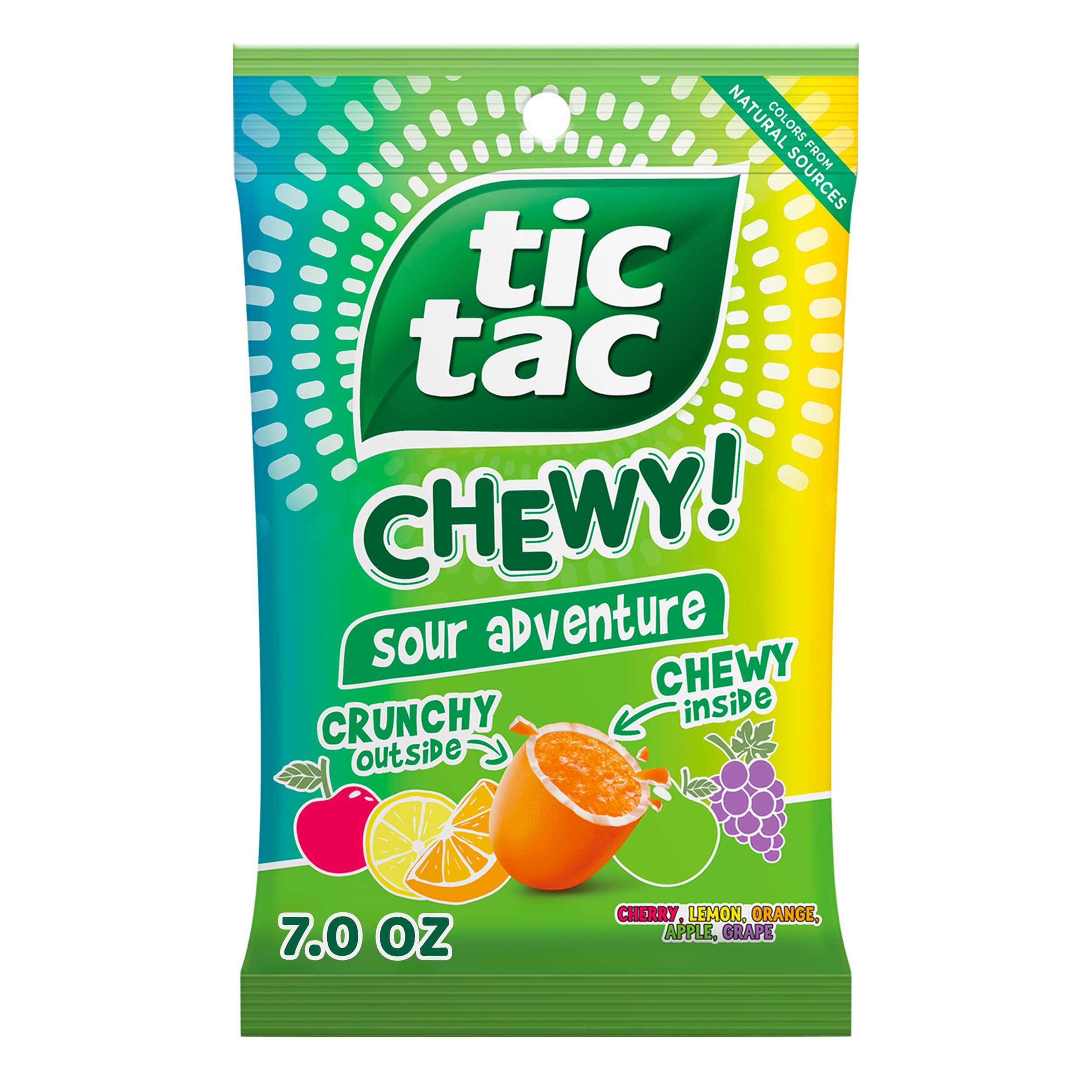 Amazon.com : TIC TAC CHEWY! Sour Adventure, Sour Candy, Fruity