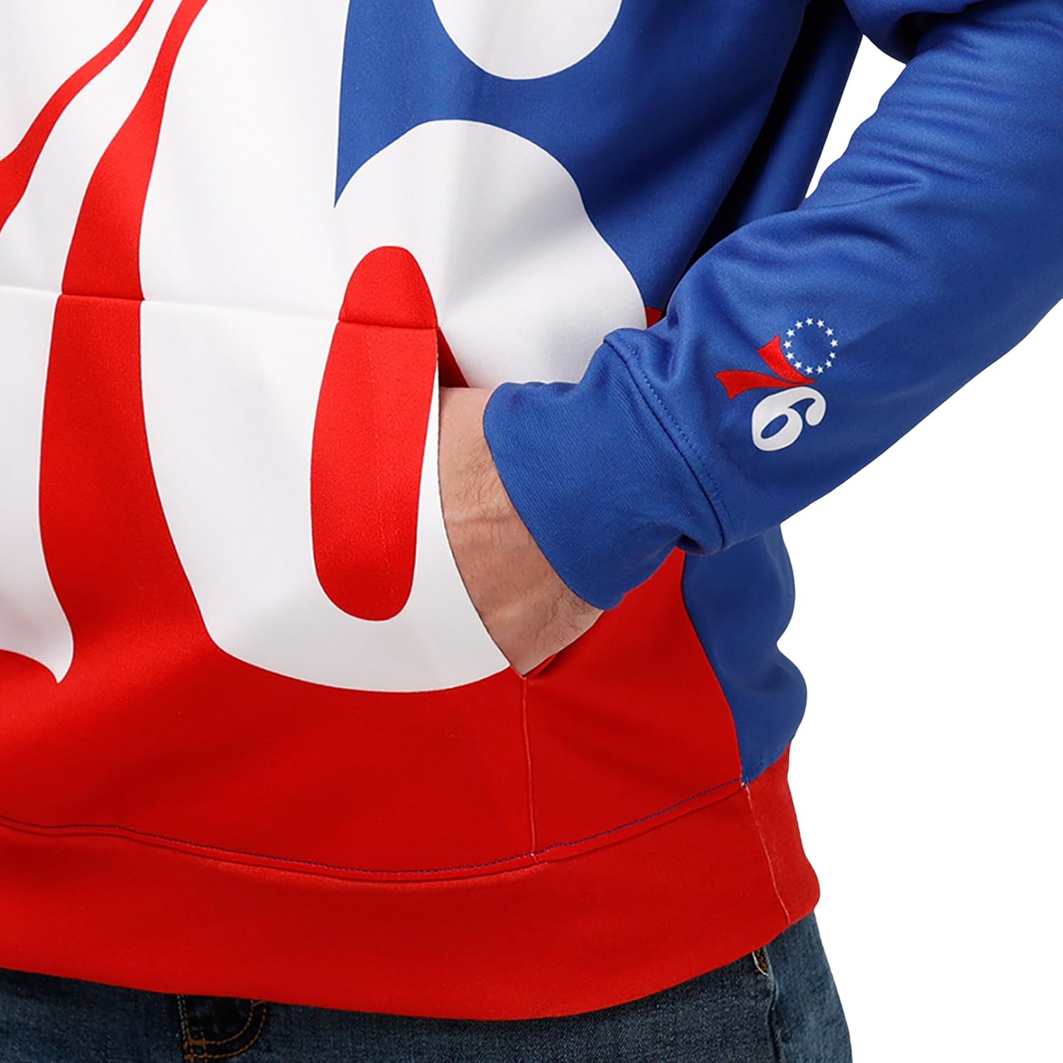 FOCO NBA mens Nba Team Logo Fashion Long Sleeve Pullover Hoodie - Image 3