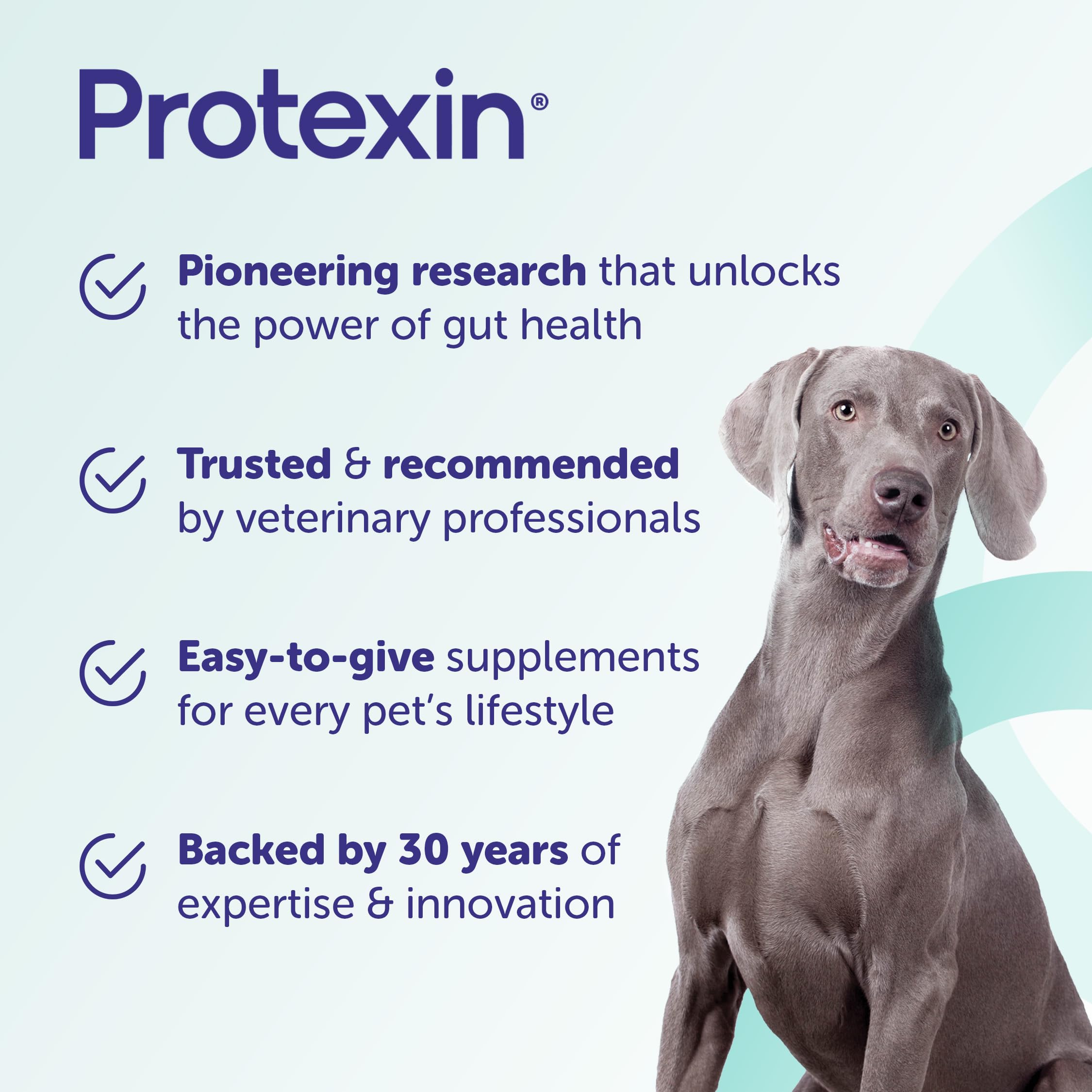 Protexin Pro-Fibre Complément digestif à haute teneur en fibres avec probiotiques et prébiotiques, probiotiques pour chiens pour soutenir la santé intestinale, la fonction immunitaire et la qualité