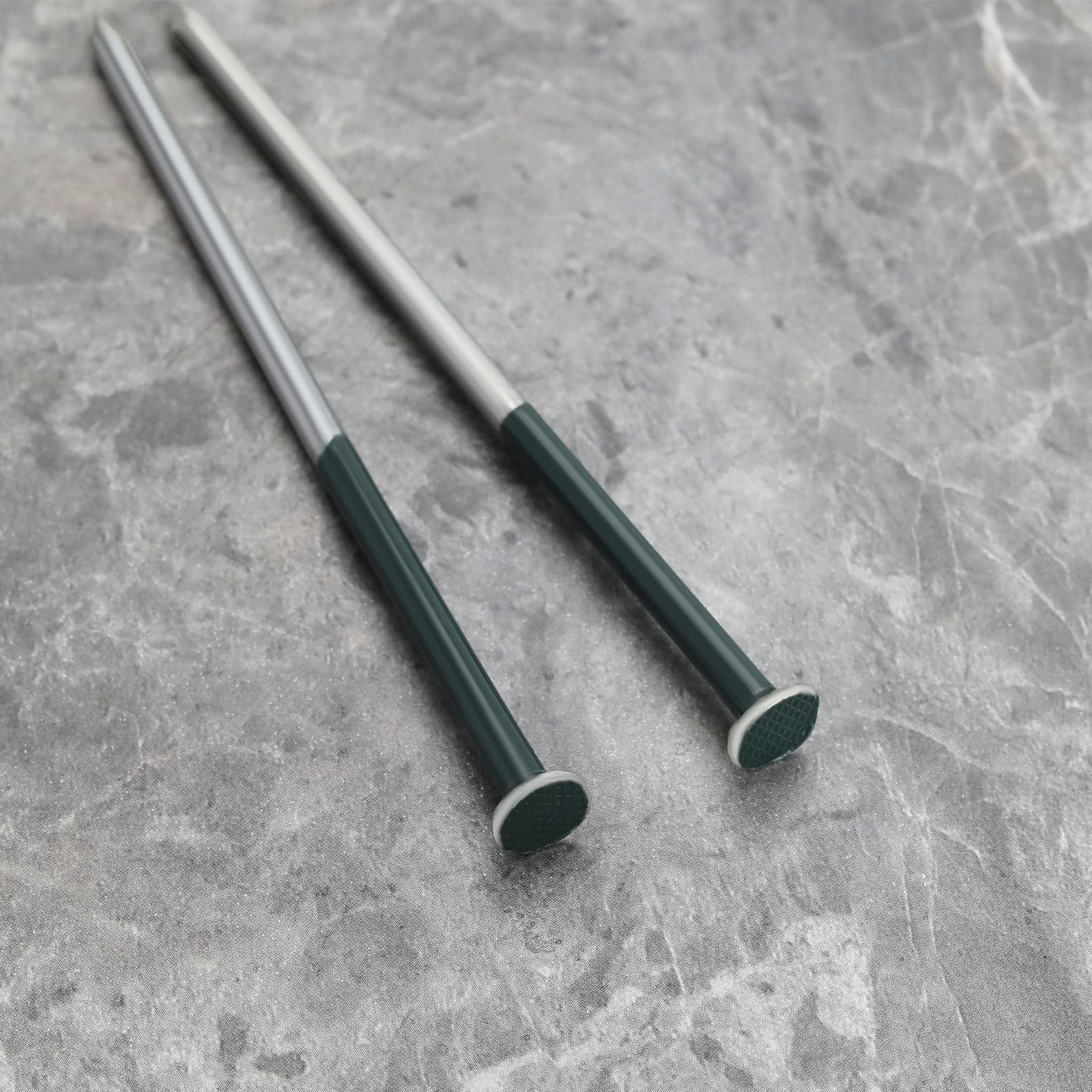 Lot de 50 clous à tête ronde galvanisés pour gazon artificiel Vert foncé 5 mm x 150 mm