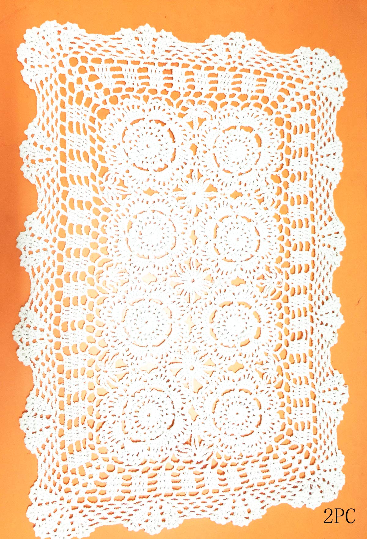 Crochet Table Runner Rectangle EMBROIDERY & ORIGAMI