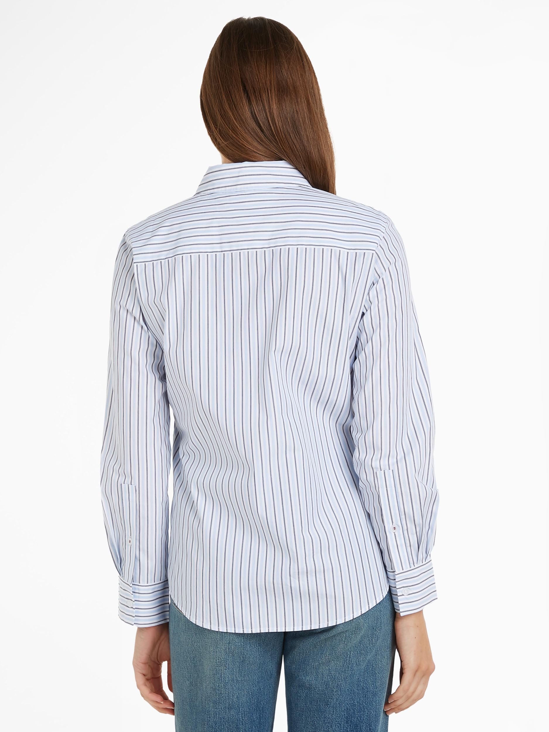 Tommy Hilfiger L Kobiety Regularna koszula w paski