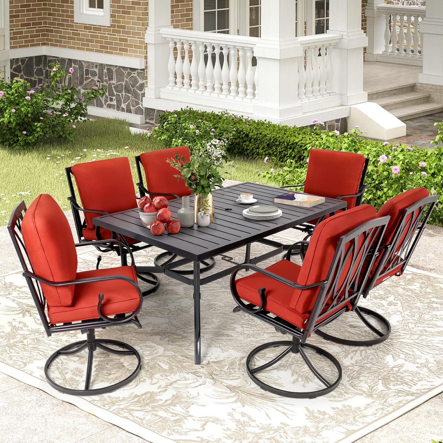 Swivel Chairs Closeout Patio Dining Sets Clearance Outdoor Dining