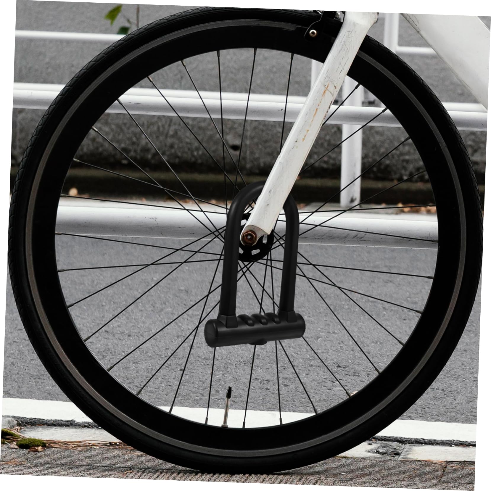 Lucchetto Per Bicicletta u in e Silicone Resistent Usura Adatto Mountain Bike Scooter Come Per Ciclisti