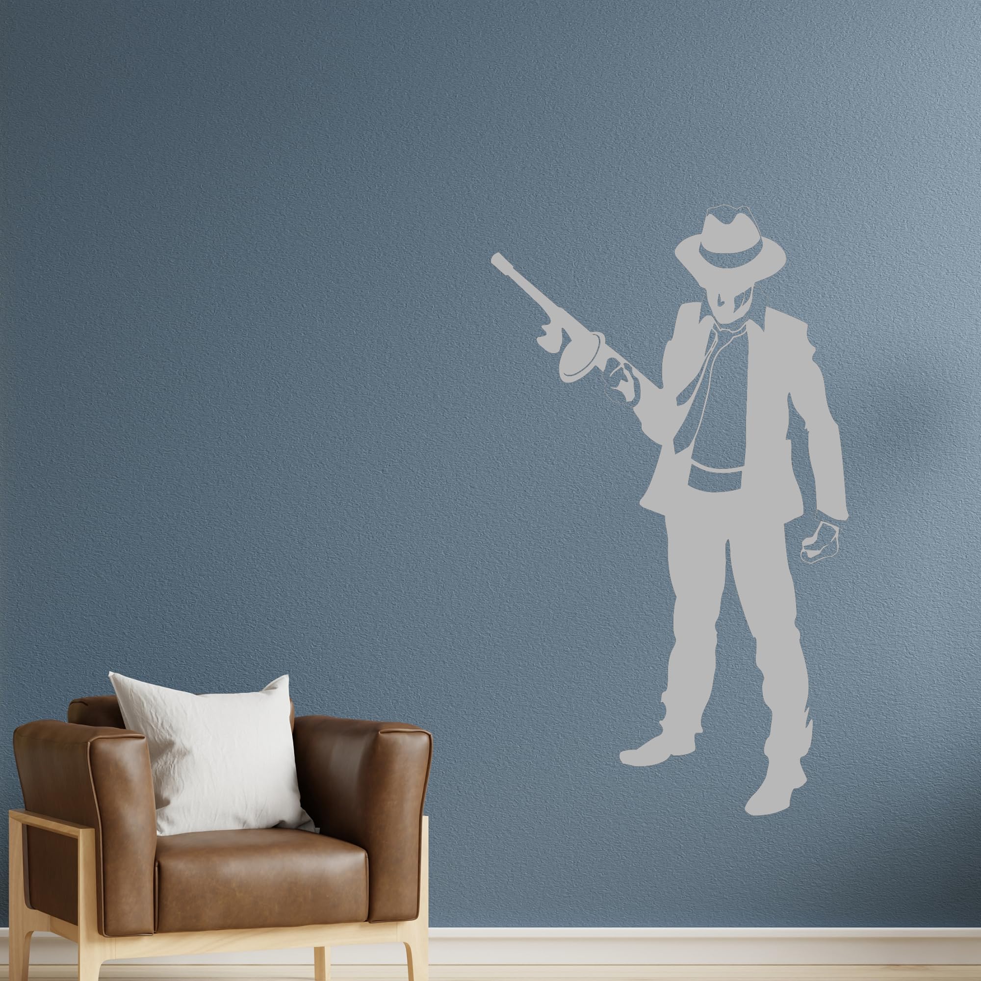 Amazon.com: Mafia Wall Stickers Gangster Gun Bandit Vinyl Decal