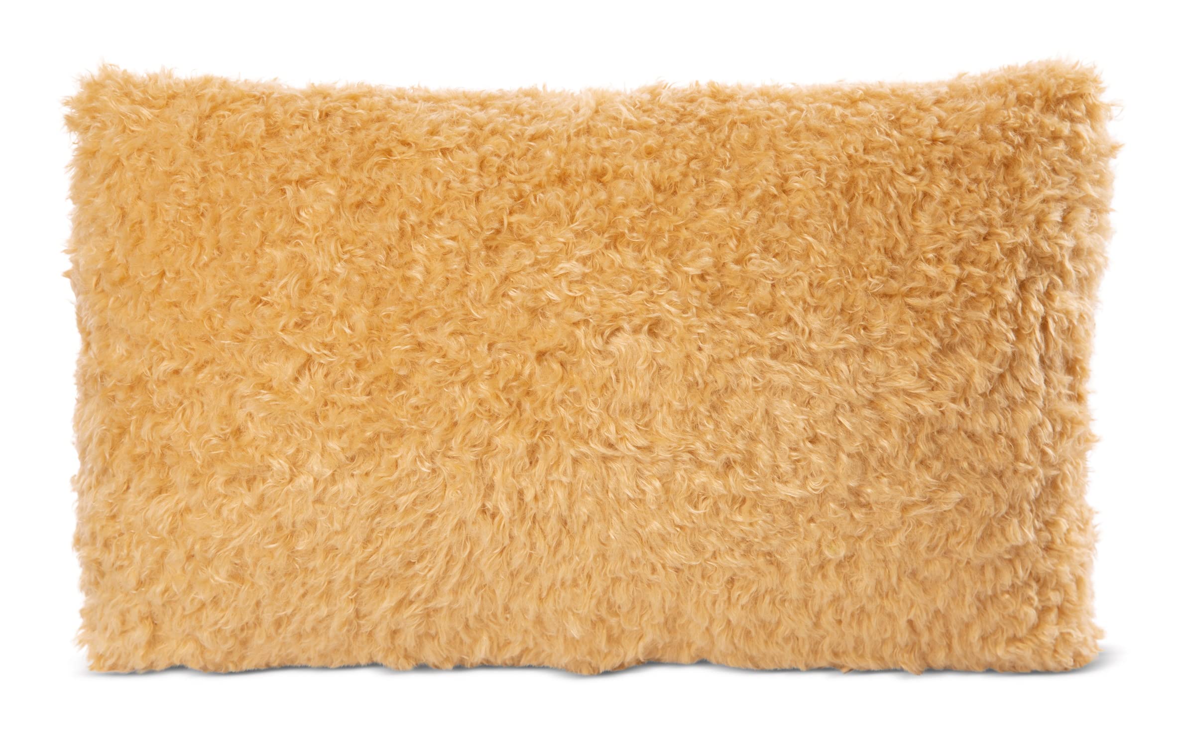 Pluszowa prostokątna poduszka miś Mielo 43x25cm Green