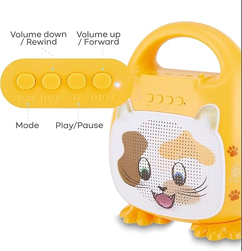 Miniatura 3 de Singimals - Altavoz de karaoke para niños con micrófono, da rienda suelta a la superestrella interior de tu hijo, Bluetooth v5.1, tiempo de
