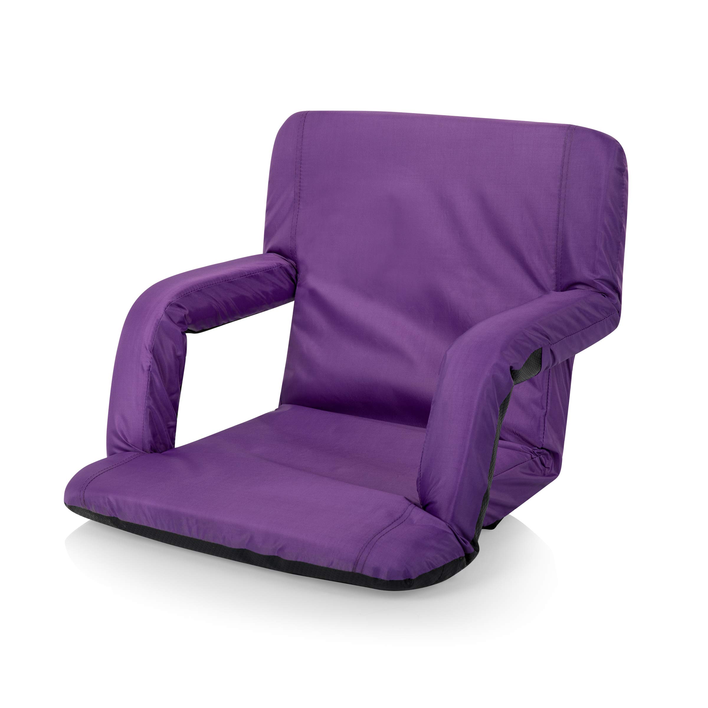 oniva - a picnic time brand - ventura reclining stadium seat with back support, bleacher seat