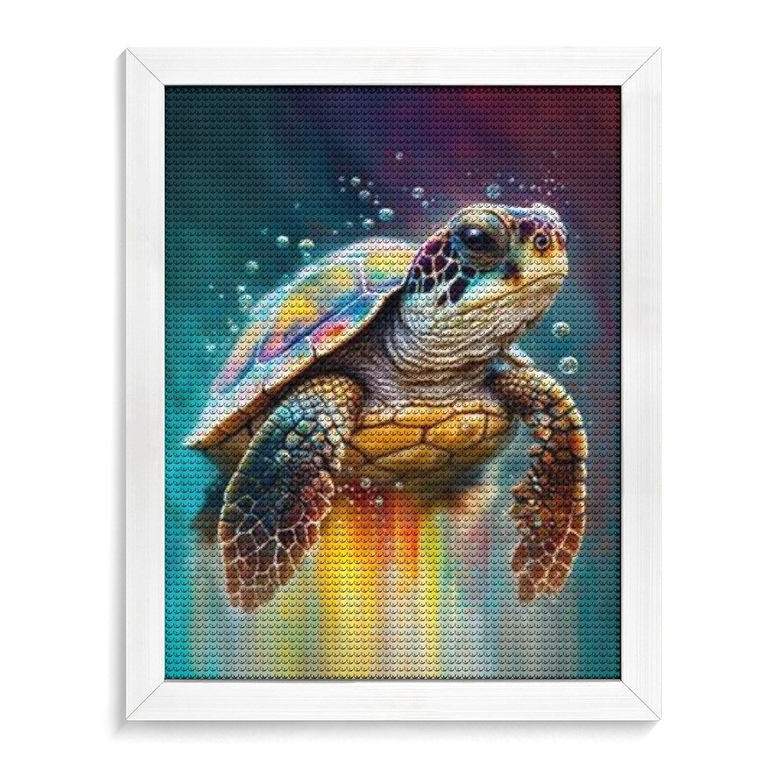 美品 ウミガメのタイルアート 美品 ウミガメのタイルアート 美品 ウミガメのタイルアート 美品