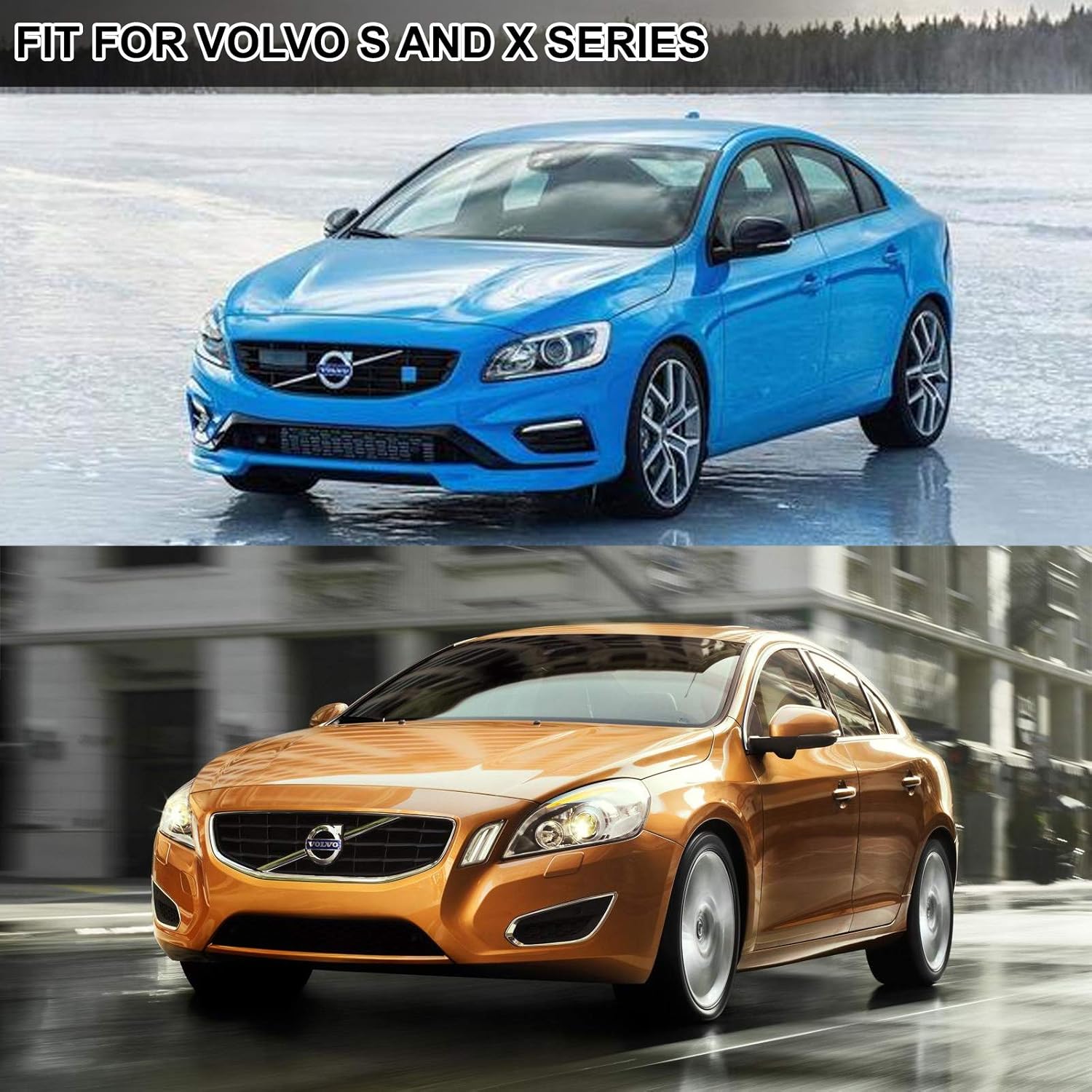 VEVOR CO 11323C 360027460 DCS17E Universal Air Conditioner AC Compressor and Clutch for Land Rover LR2 Volvo S60 S80 V70 XC60 XC70 XC90 A/C Compres