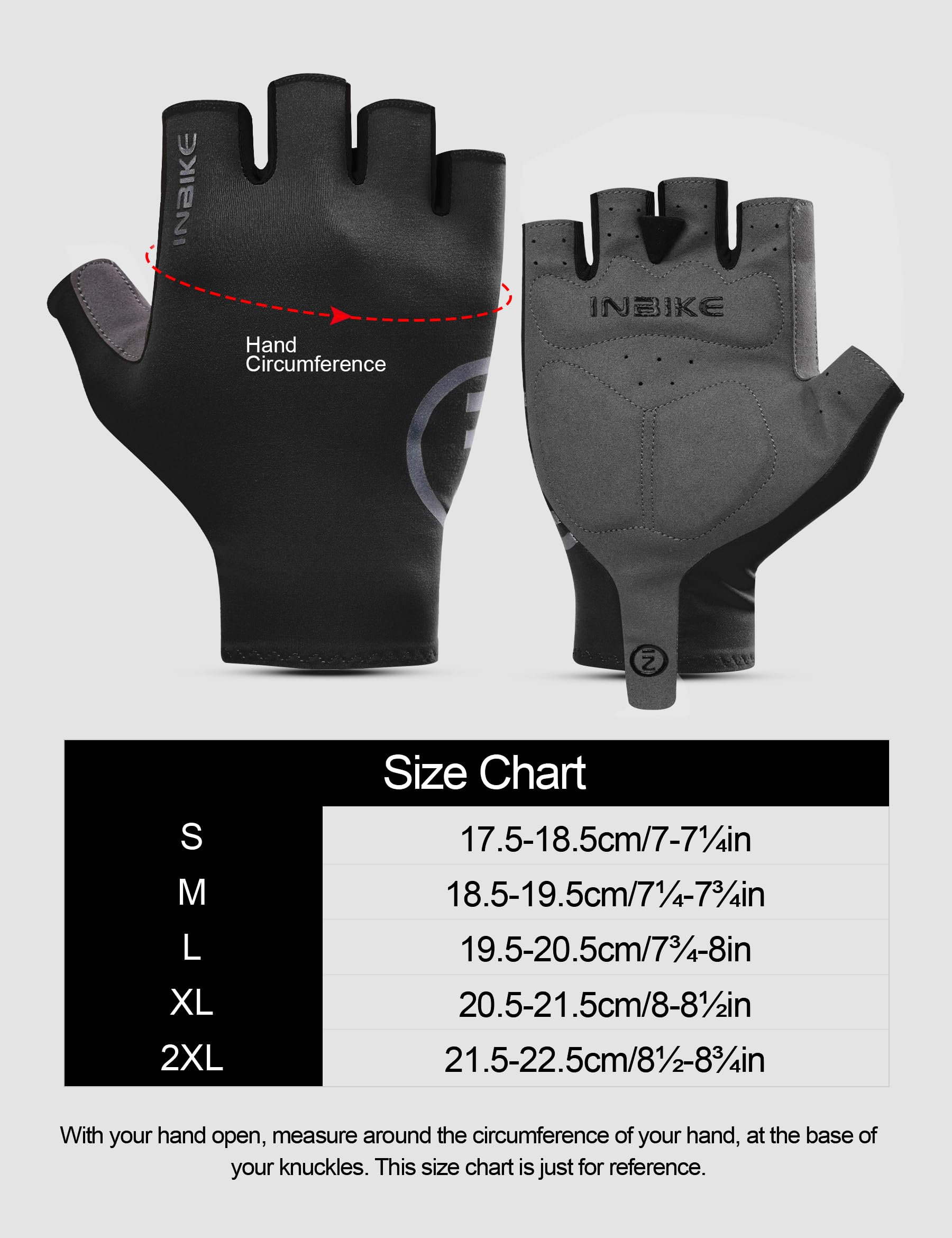 INBIKE Guantes Ciclismo Corto Frescos Verano MTB Hombre Mujer Transpirables Antideslizante Gym Negro Rosa Verde Navy