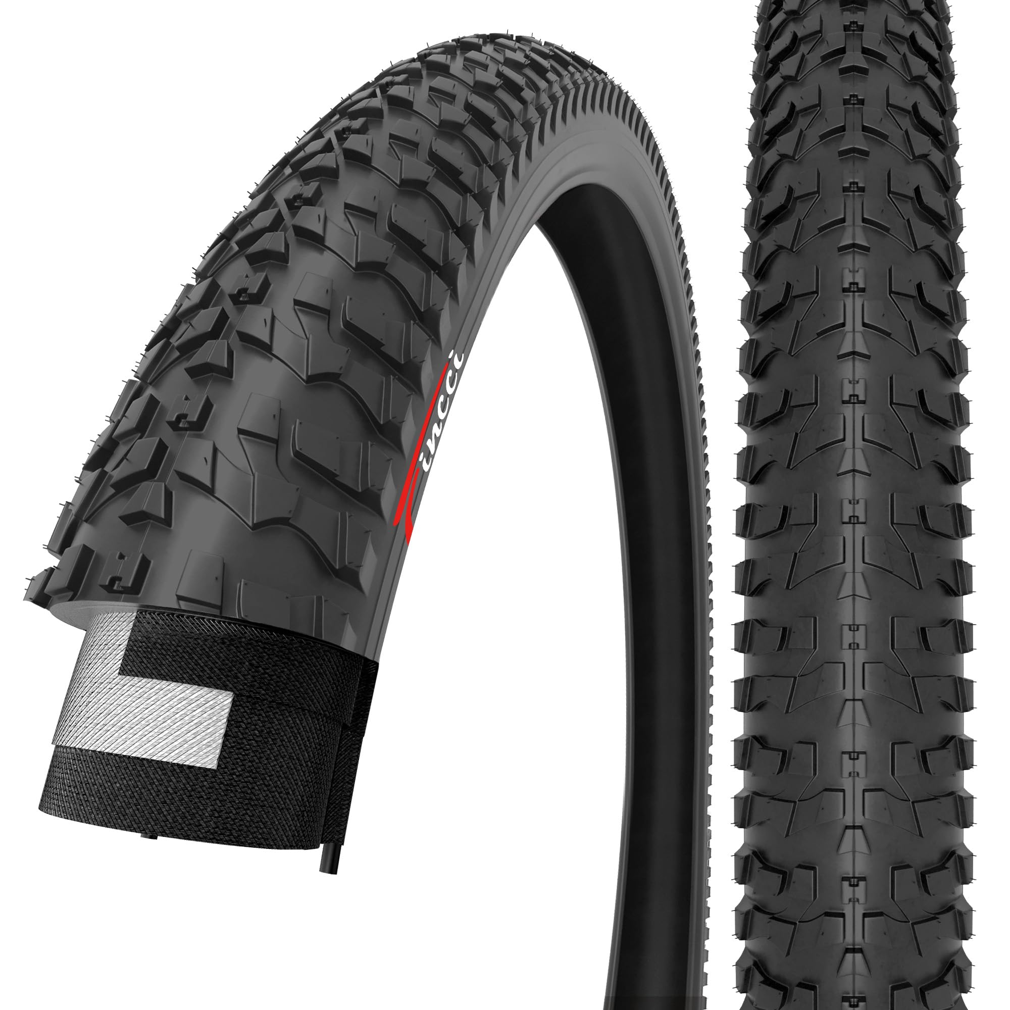Fincci Pair Of Folding Tyres 20 X 1.95 Inch 53-406 For BMX - View #4