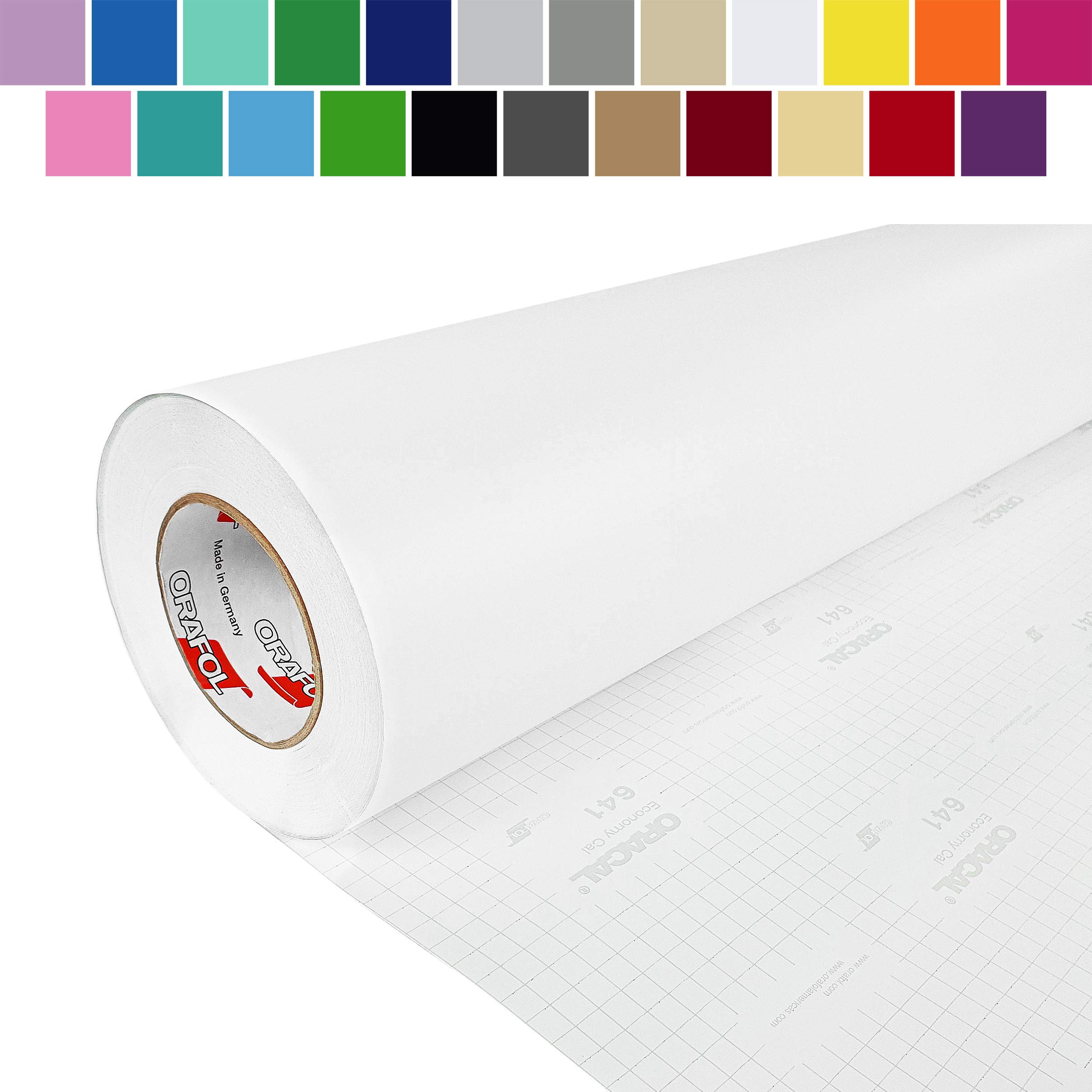 DecoMeister Pellicola Adesiva tinta unita per Mobili 100x250 cm - Carta Adesiva Lavabile per Cucina e Bagno - Facile da Applicare - Ideale per Rinnovare Armadi, Tavoli e Porte - Bianco Opaco